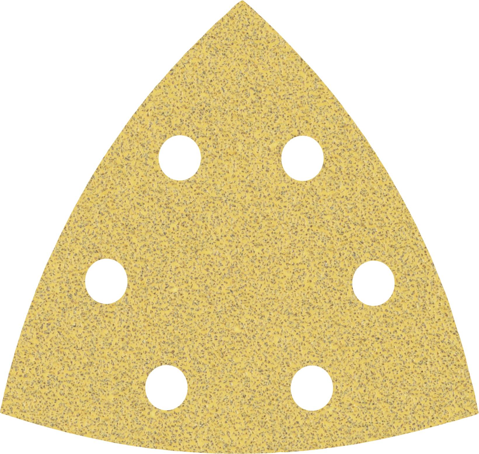 Bosch Accessories EXPERT C470 2608900824 Papel de lija Delta Perforado Granulación 60 (Lon. x Anch.) 93 mm x 93 mm 5 UD(S).