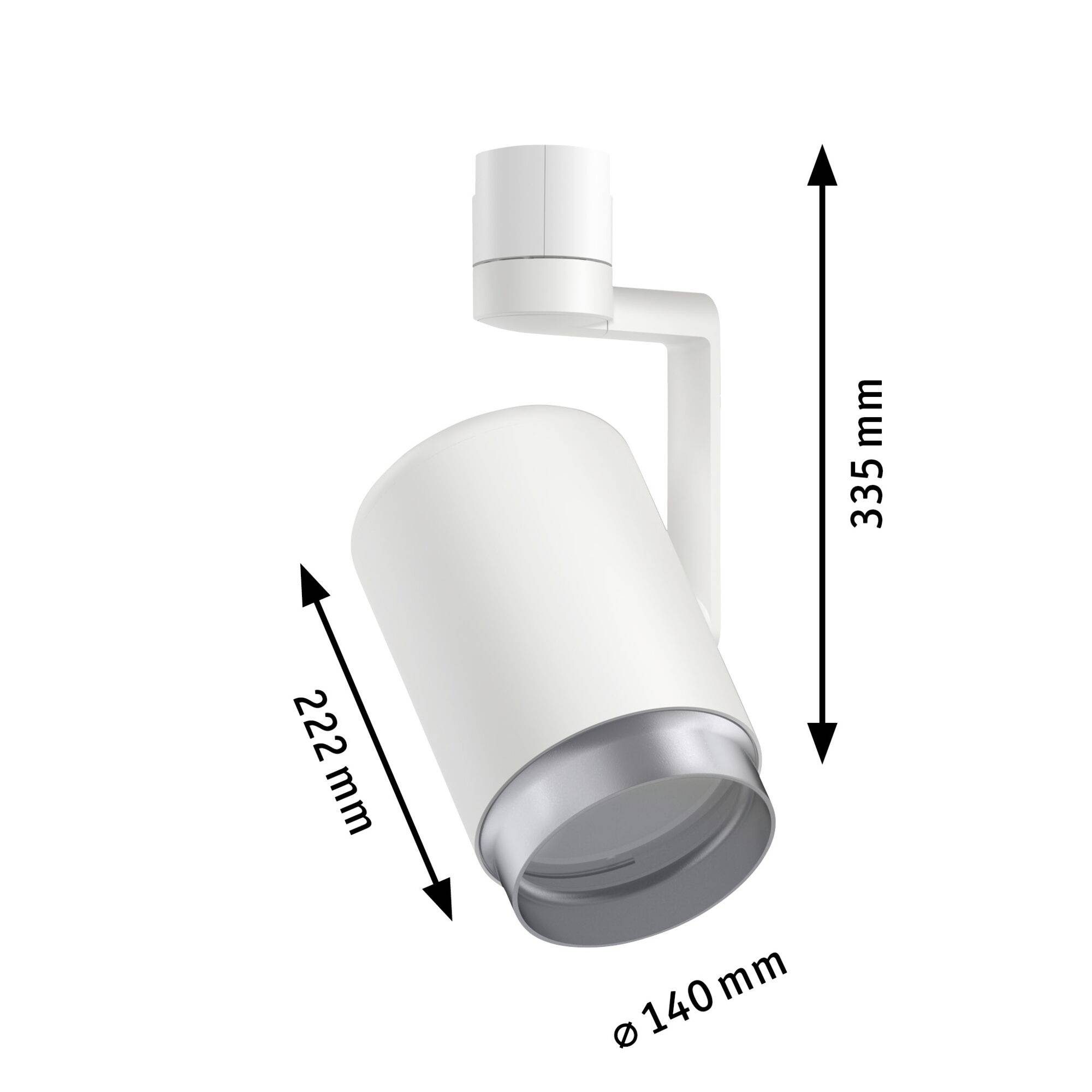 Paulmann Luminaria de alto voltaje con sistema de cable URail E27 LED Blanco-2