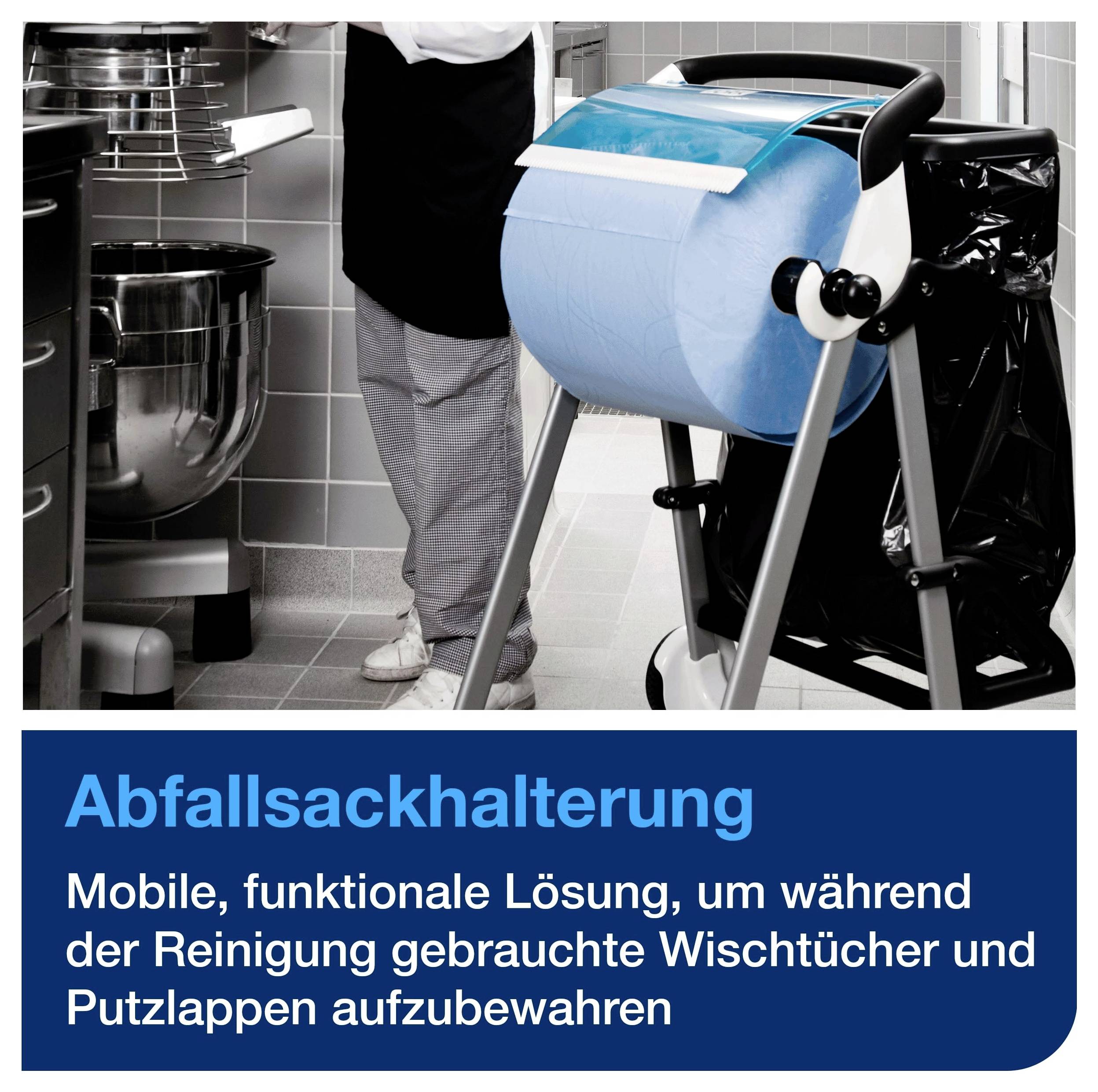 TORK Performance 206550 Soporte de bolsa de basura Plástico (Lon. x Anch. x Alt.) 350 cm x 646 mm x 1006 mm Schwarz 1 UD-3