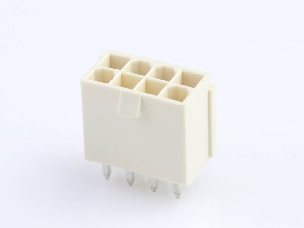Molex Regleta de conectores hembra encastrable (estándar) Número total de polos 8 Dimensión modular: 4.2 mm 874270842 1 UD(S). Bag