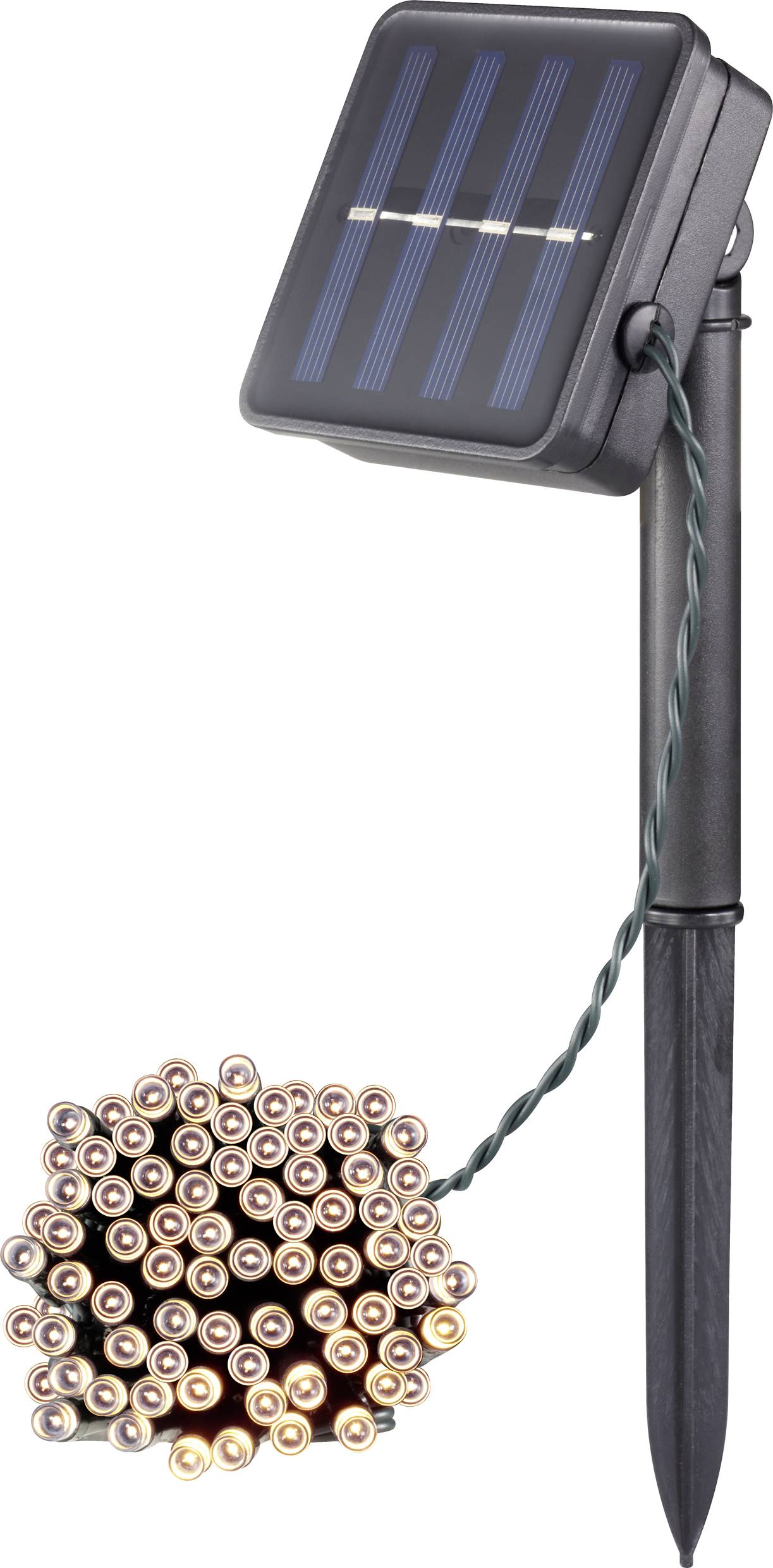 WS-SL02 100L Guirnalda solar LED 0.3 W Verde-0