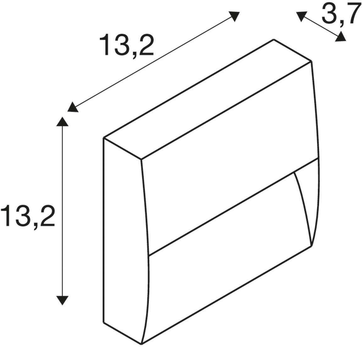 SLV DOWNUNDER OUT 1002869 Apliques de pared para exteriores Antracita-6