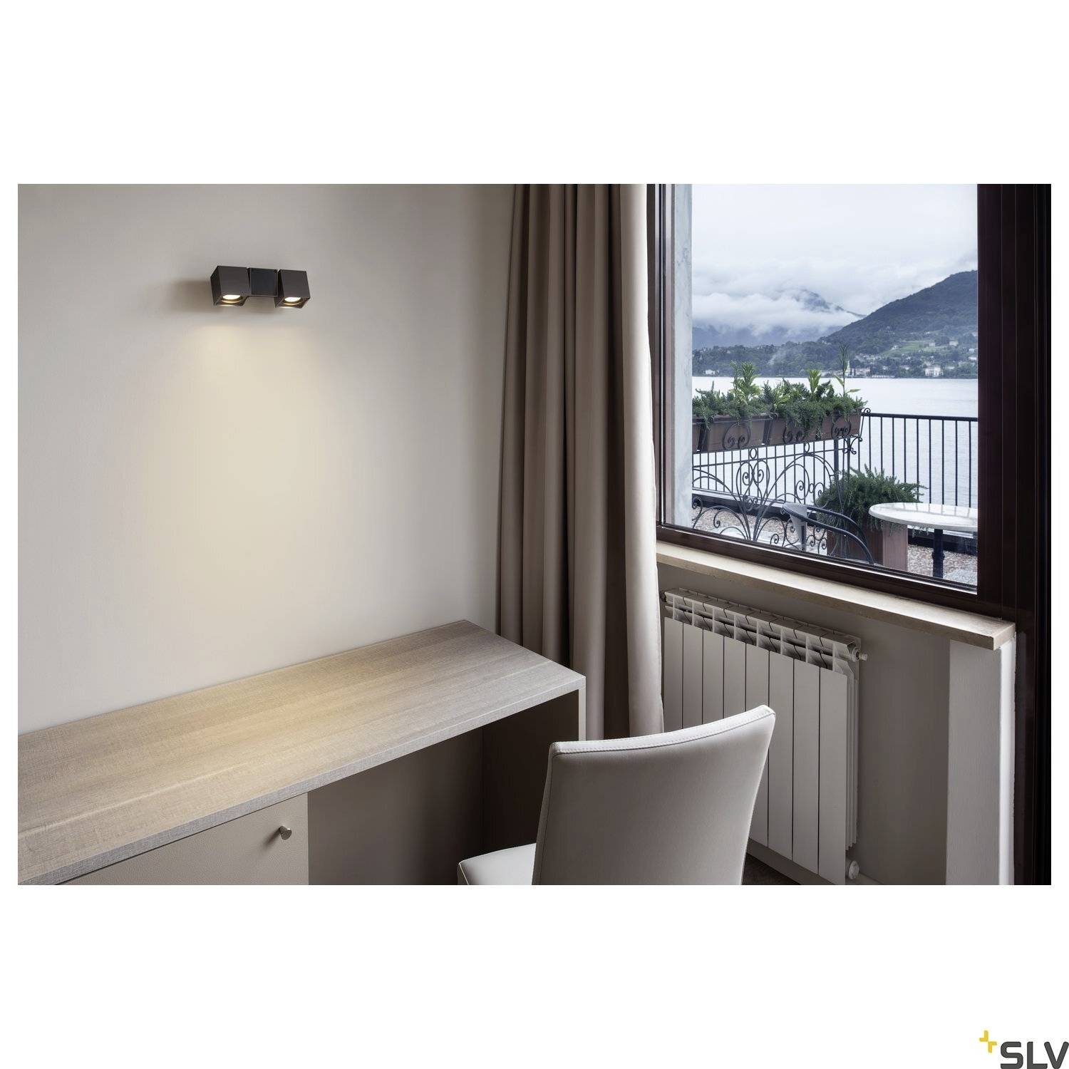SLV 1002215 ALTRA DICE Apliques de pared, Plafón GU10 Schwarz-4