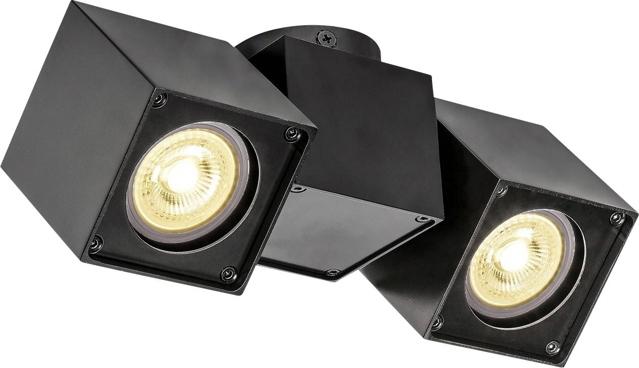 SLV 1002215 ALTRA DICE Apliques de pared, Plafón GU10 Schwarz-0