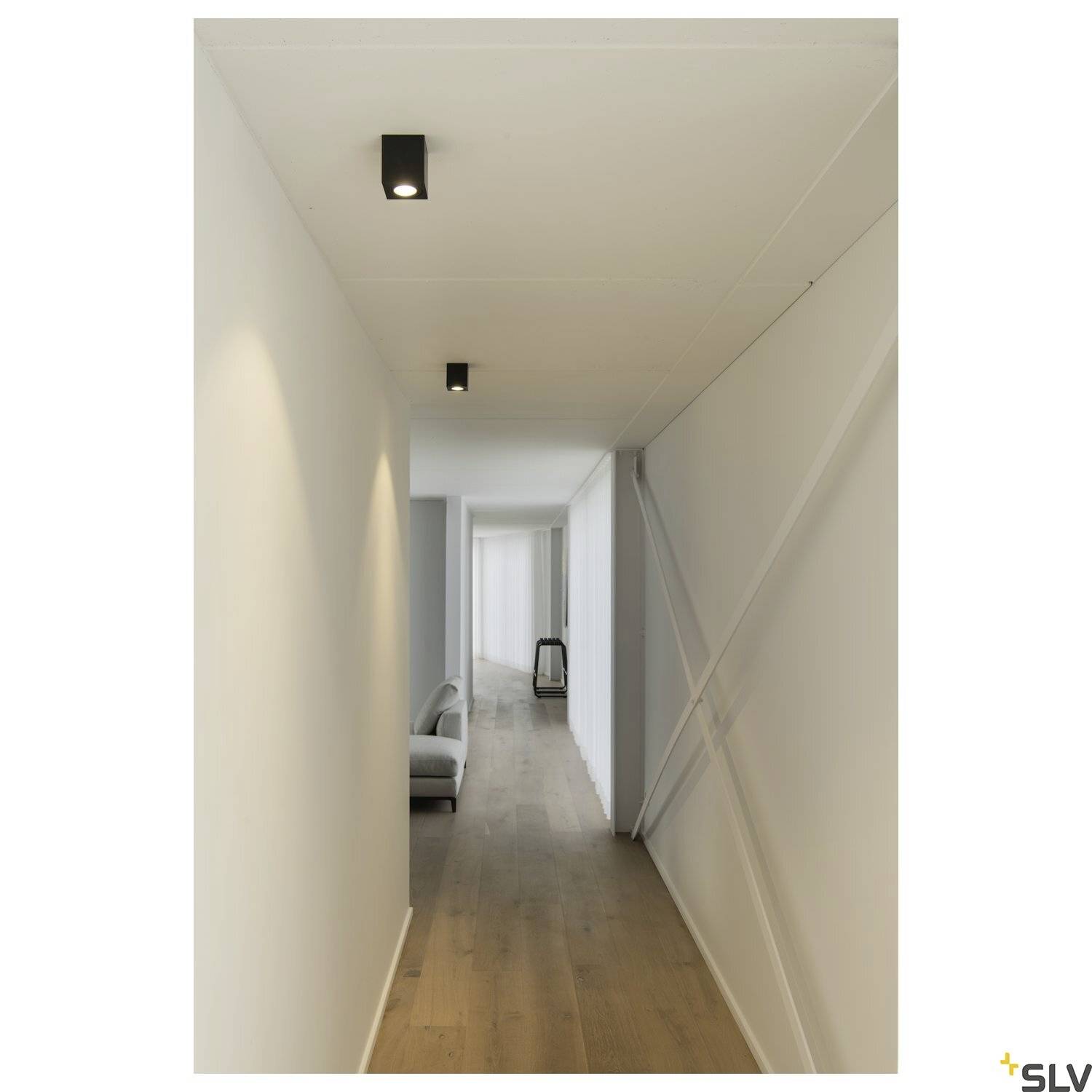 SLV 1002013 TRILEDO Plafón GU10 Schwarz-10