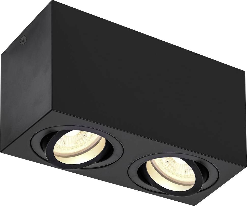SLV 1002005 TRILEDO Plafón GU10 Schwarz