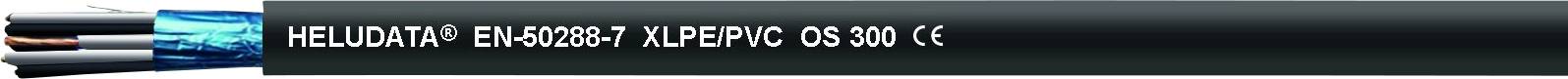 HELU 11013459 Cable para instrumentos HELUDATA® EN50288-7 OS 300 3 x 1 mm² Schwarz 100 m-0