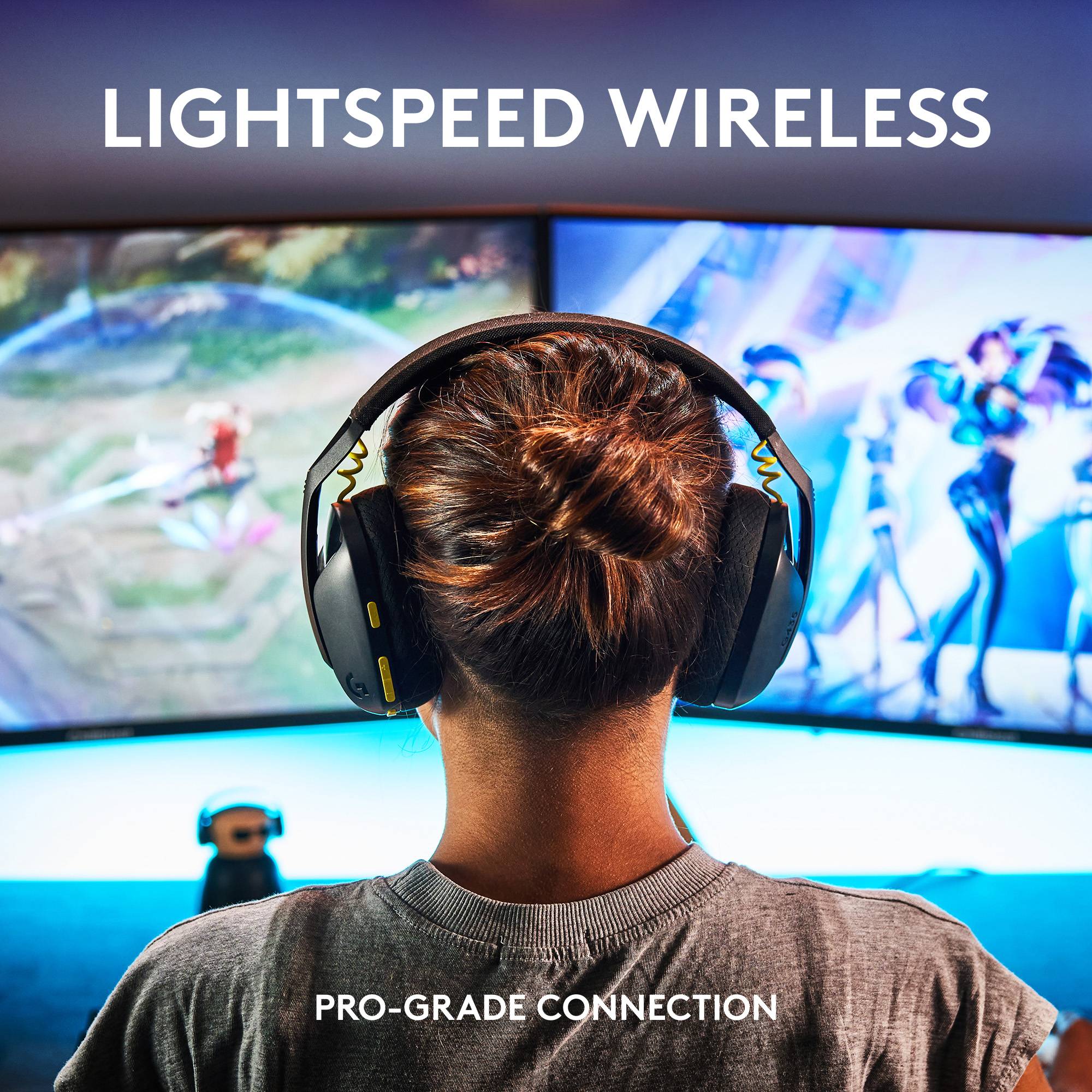 Logitech G435 LIGHTSPEED Auriculares circumaurales Bluetooth® Estéreo Schwarz Limitación de volumen Videojuegos-1