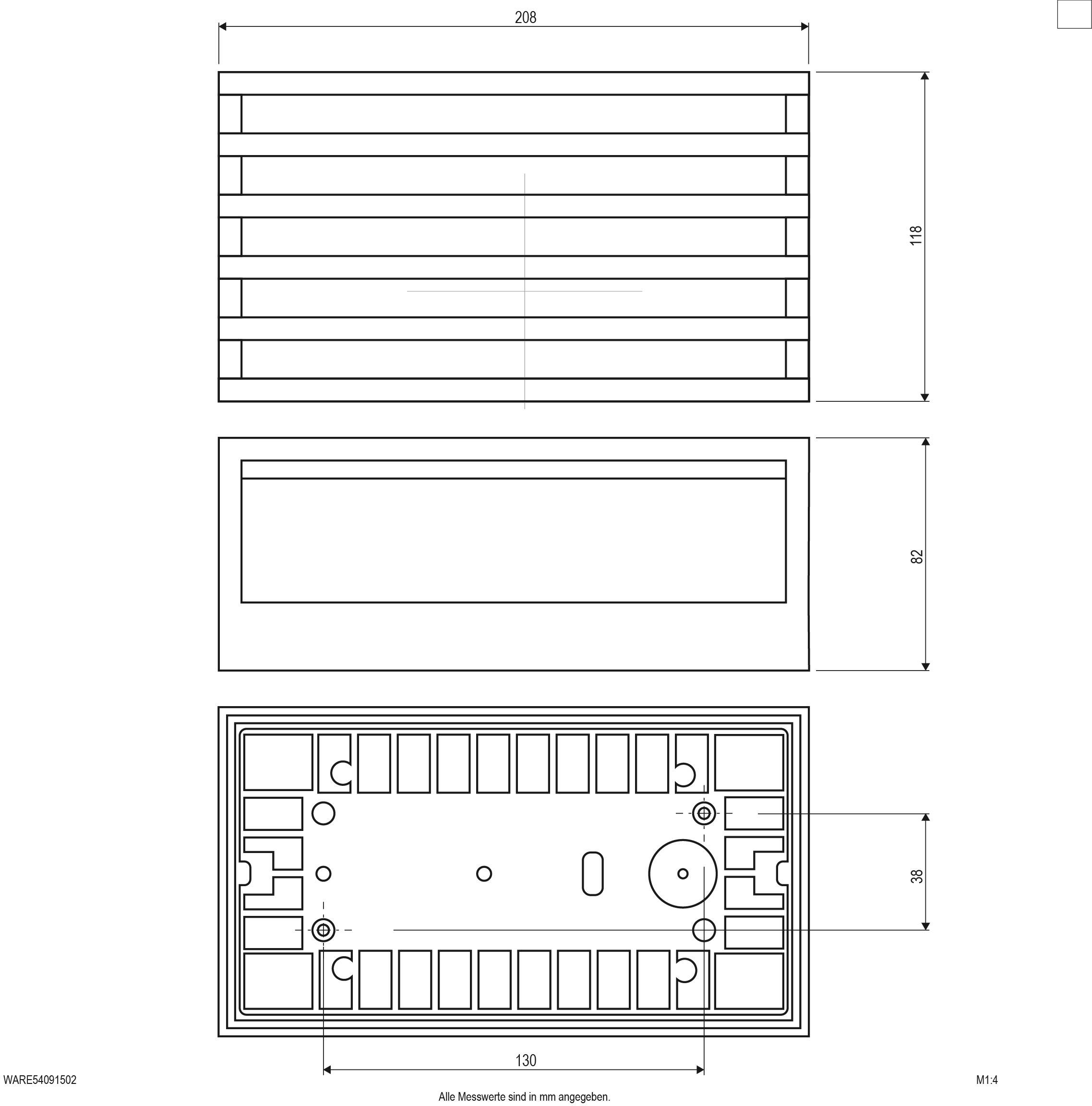 EVN WARE54091502 Apliques LED de pared para exteriores LED 9 W Antracita-1