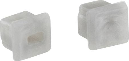 EVN FLAT6PAK-SET FLAT6PAKSET Tapa final de perfil Silicona (Lon. x Anch.) 7 mm x 7.80 mm 1 UD(S).-0