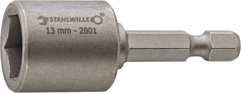 Stahlwille 2801N/ 13 STECKSCHLUESSEL MIT MAGNET 28011013 Hexagonal Inserto de llave de vaso Hexagonal-0