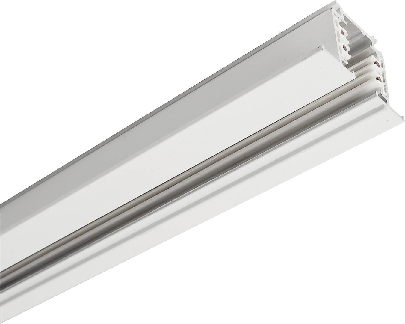 Deko Light 710071 D Line Einbaustromschiene mit Flügel 1m Componente de alto voltaje con sistema de riel Barra colectora-0