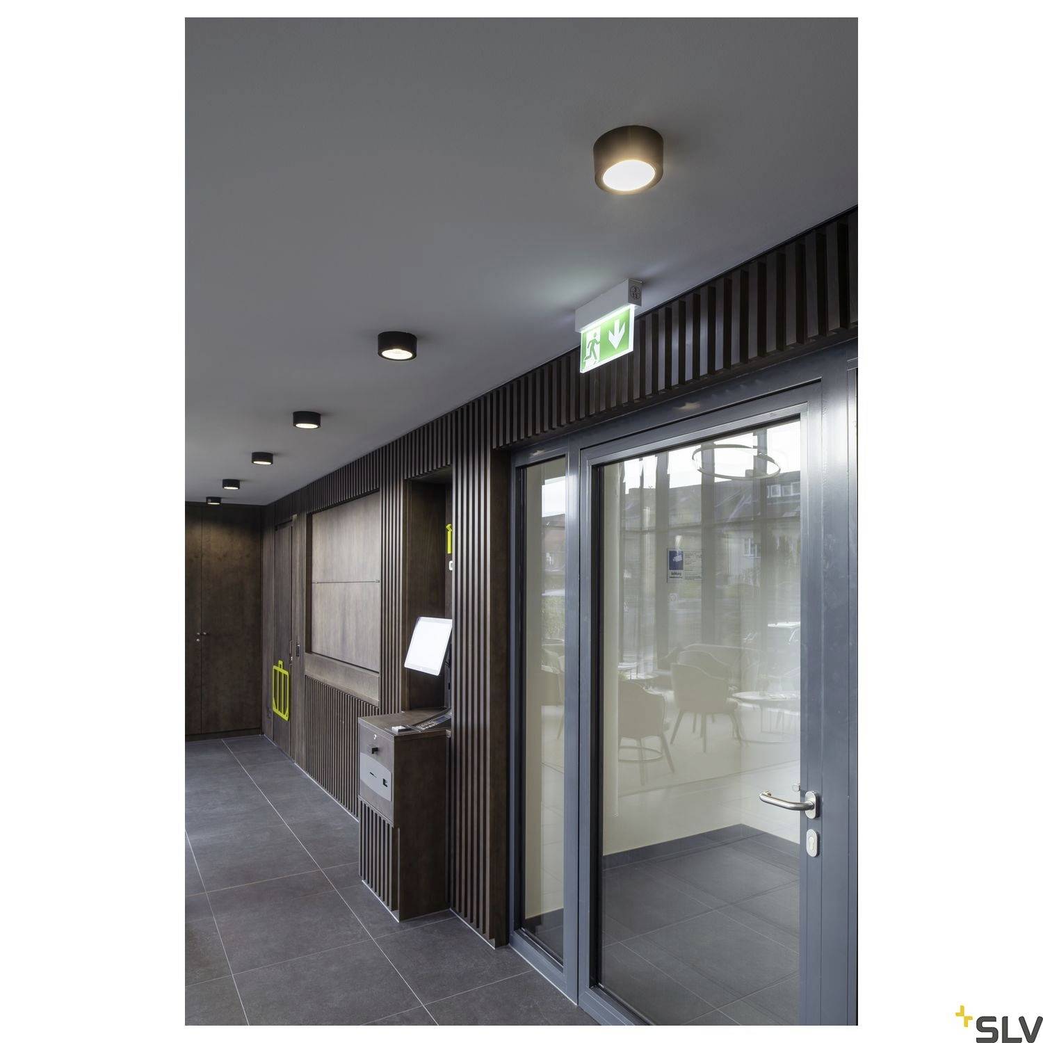 SLV 1002968 FERA 25 Plafón LED LED LED instalado de forma fija 19.5 W Schwarz-2