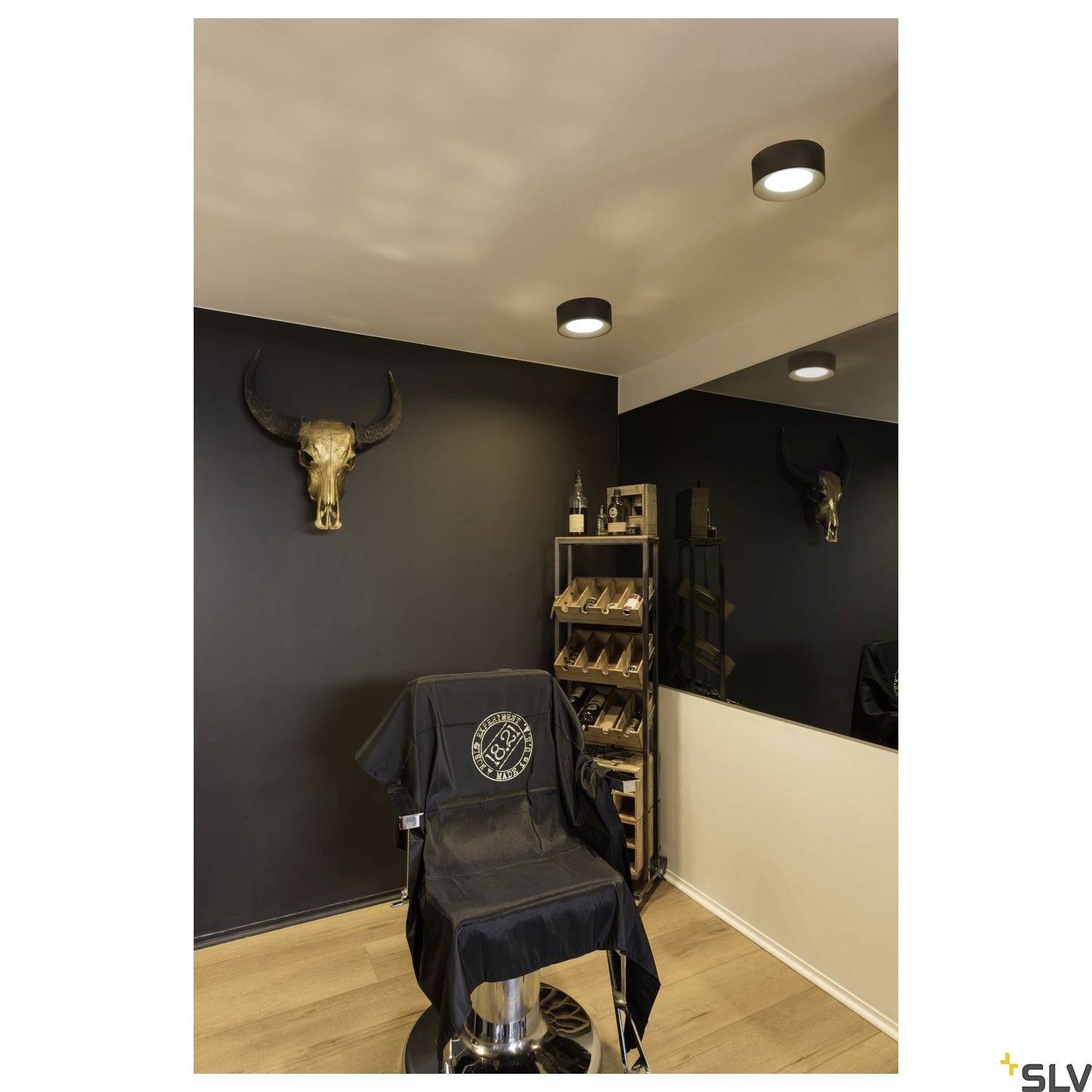 SLV 1002968 FERA 25 Plafón LED LED LED instalado de forma fija 19.5 W Schwarz-3
