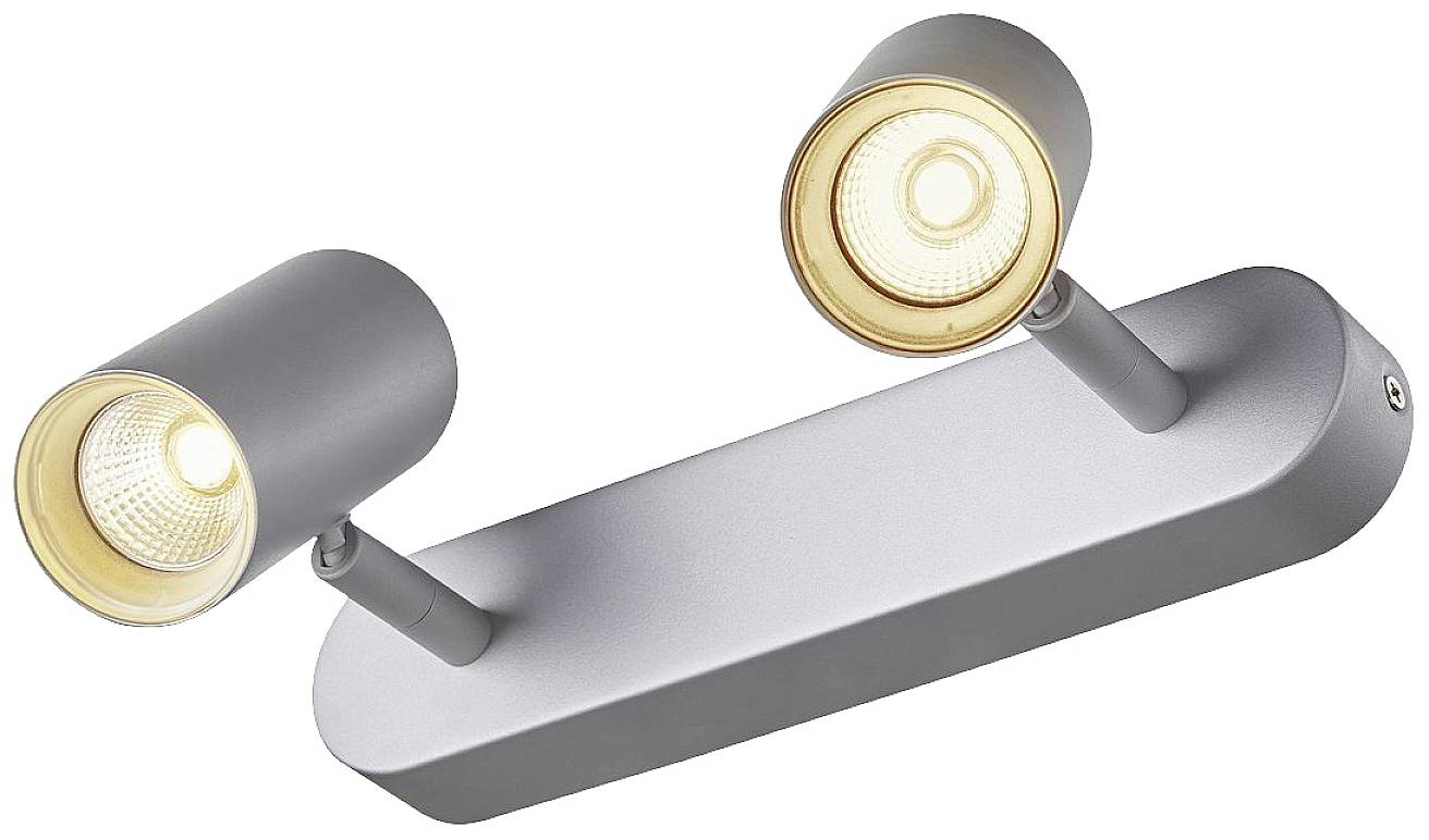 SLV 1002975 NOBLO Plafón LED Módulo LED LED instalado de forma fija 16 W Plata-1