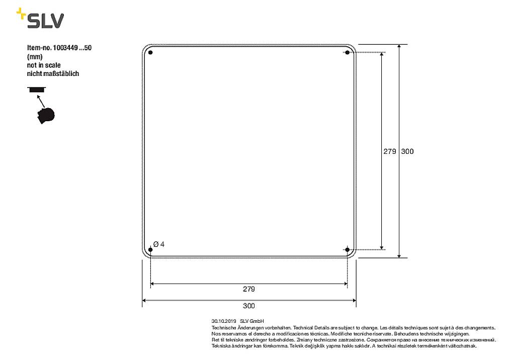 SLV 1003449 AINOS Plafón LED LED LED instalado de forma fija 17 W Blanco-6