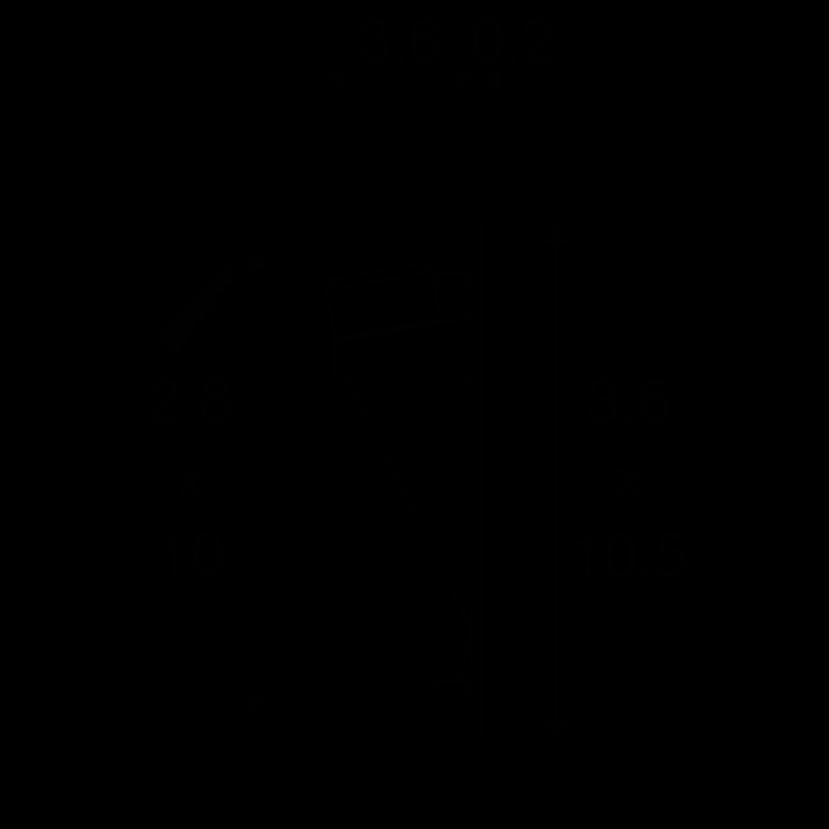 SLV 1002979 NOTAPO S Lámpara de encastre en pared LED LED LED instalado de forma fija Blanco-5