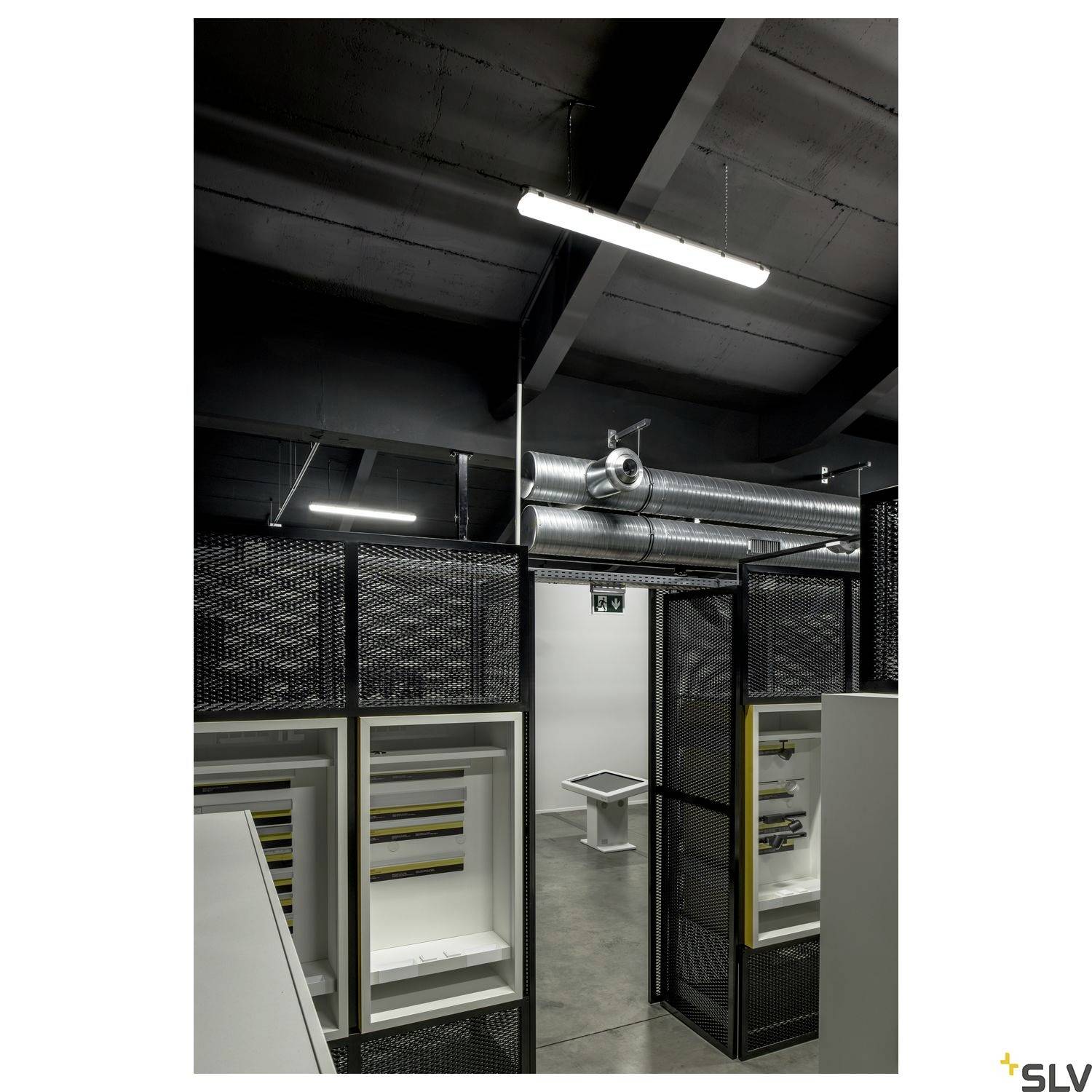 SLV 1001317 IMPERVA 150 Plafón LED LED LED instalado de forma fija 55 W Gris-8