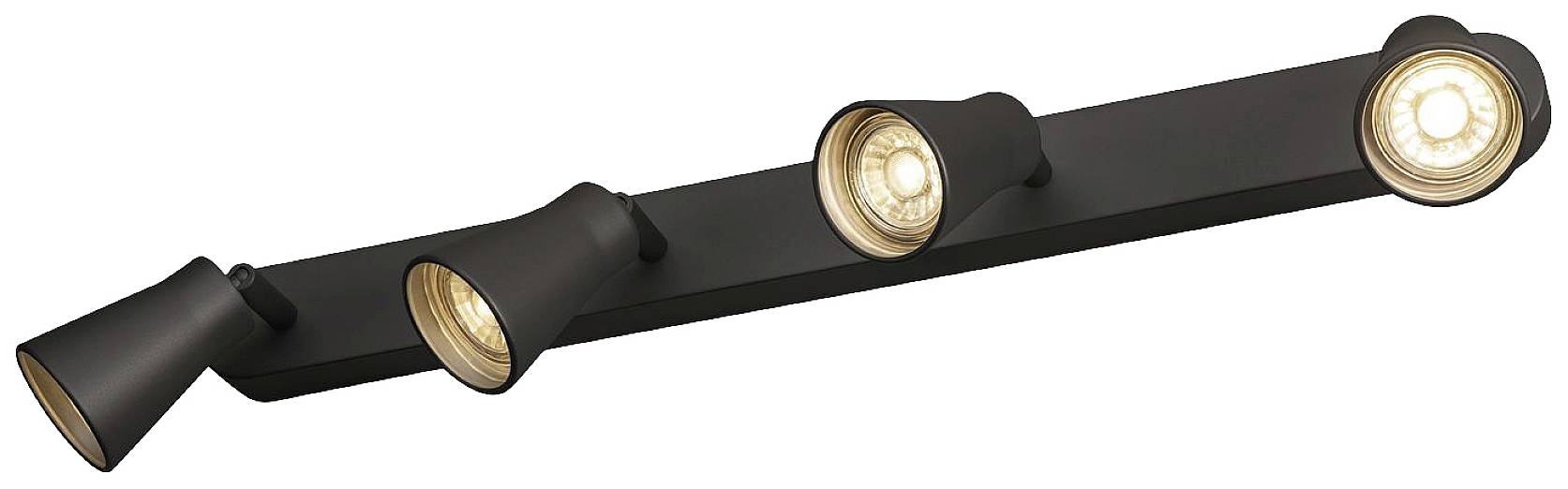 SLV 1000895 AVO Plafón GU10 50 W Schwarz-1
