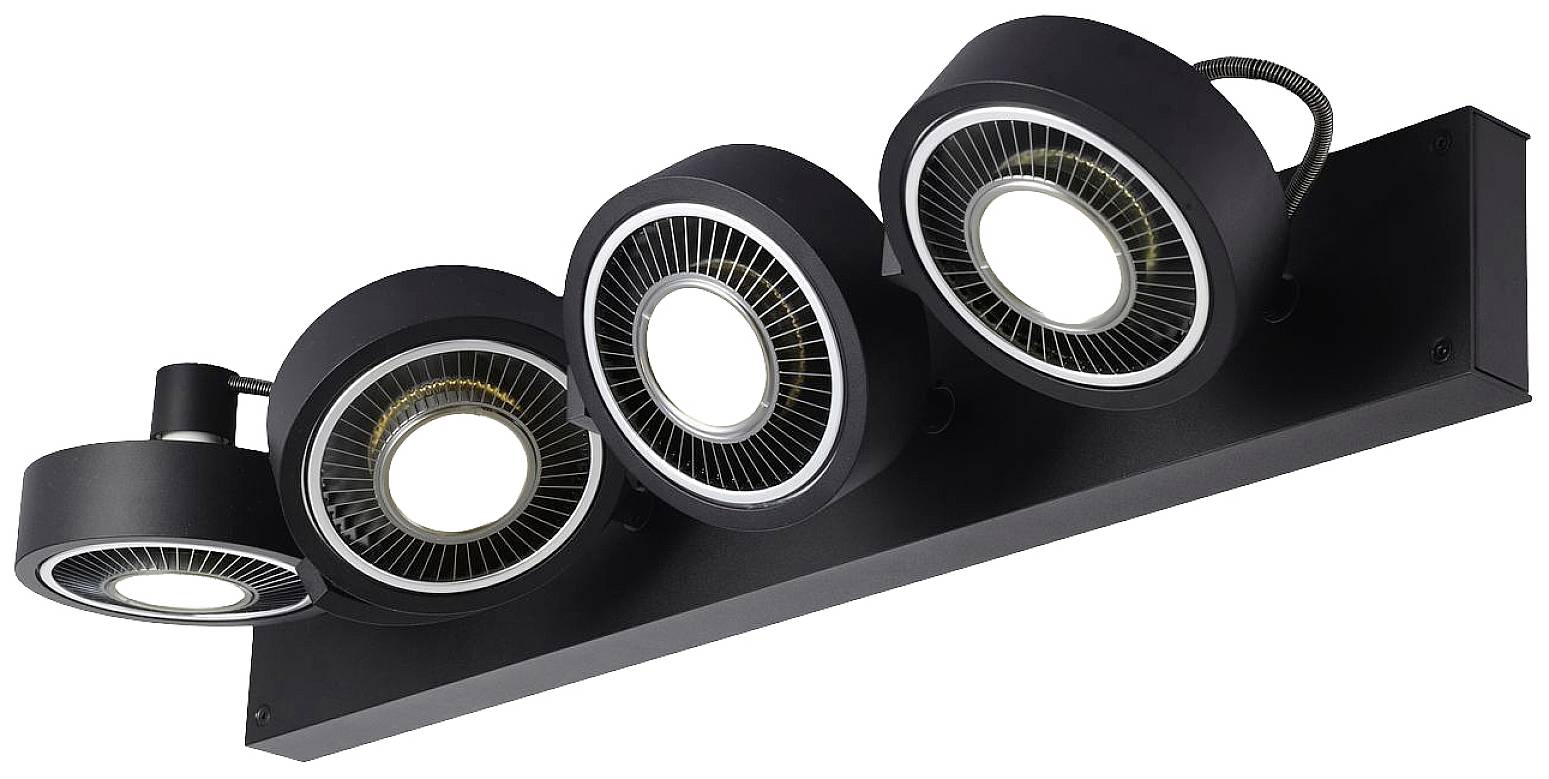 SLV 1002023 KALU Plafón GU10 75 W Schwarz-3