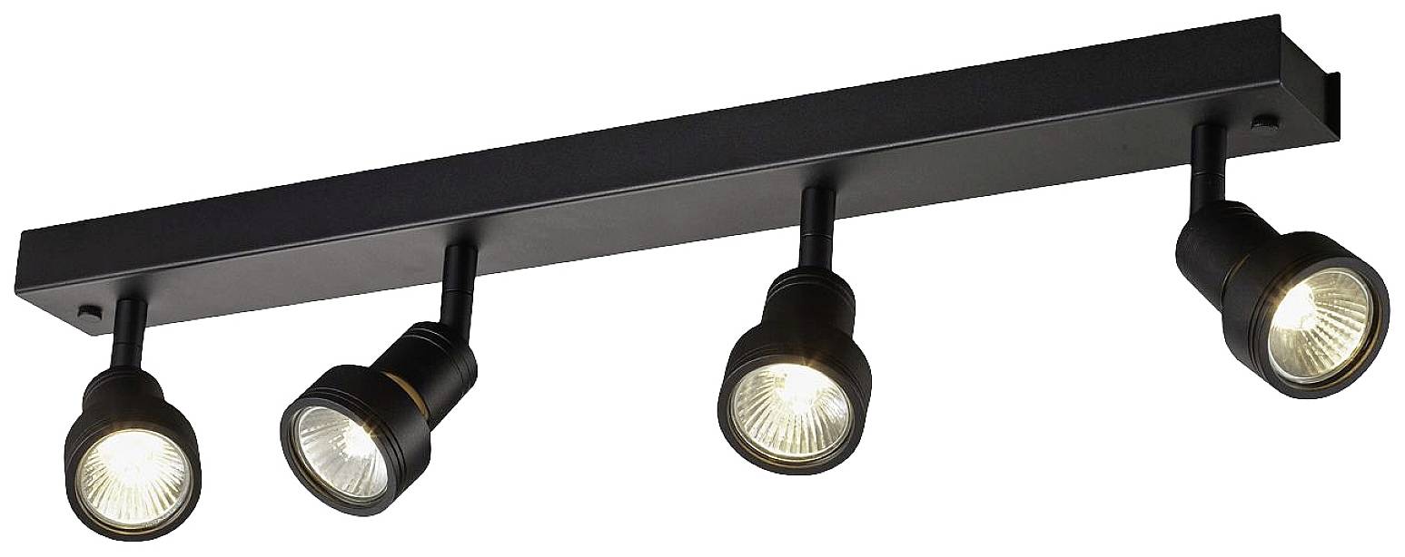 SLV 1002029 PURI Plafón GU10 50 W Schwarz