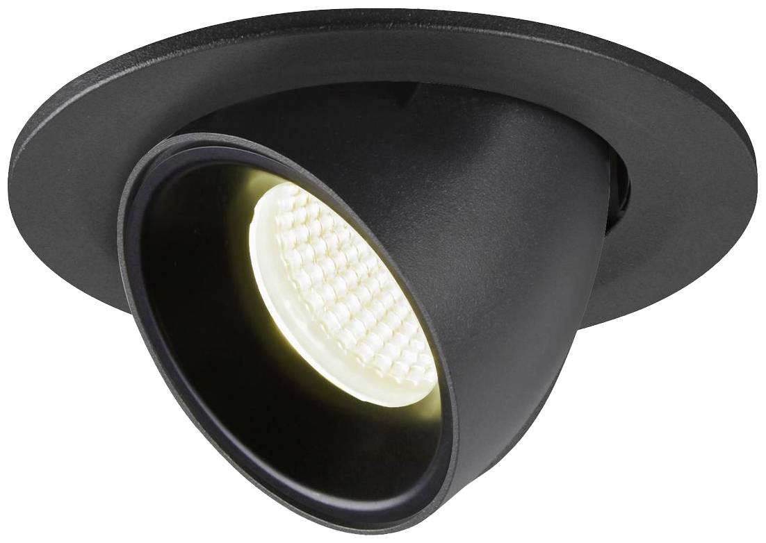 SLV 1005903 NUMINOS GIMBLE S Lámpara LED de encastre LED instalado de forma fija Schwarz