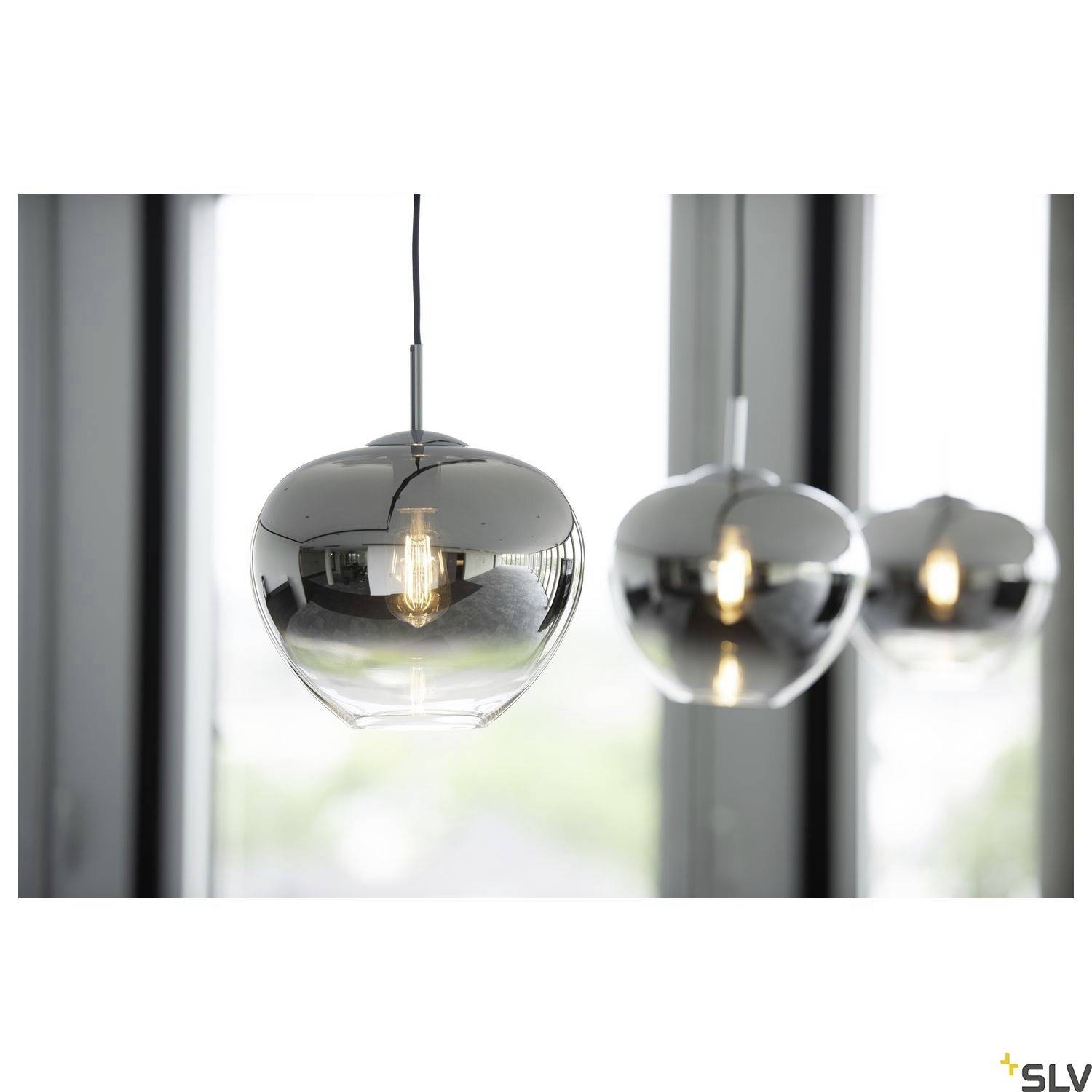 SLV PANTILO CONVEX 29 1003443 Luminaria pendular E27 40 W Cromo-5