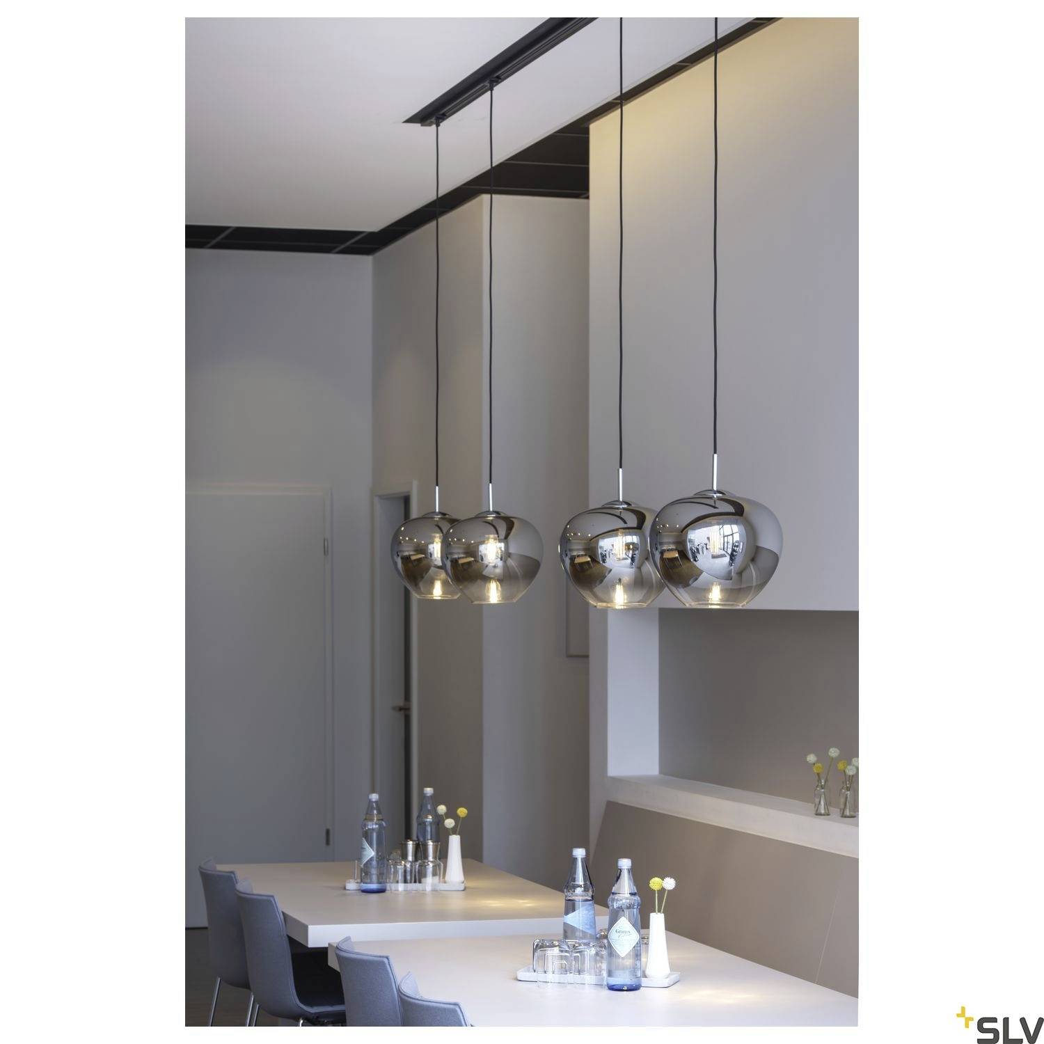 SLV PANTILO CONVEX 29 1003443 Luminaria pendular E27 40 W Cromo-6