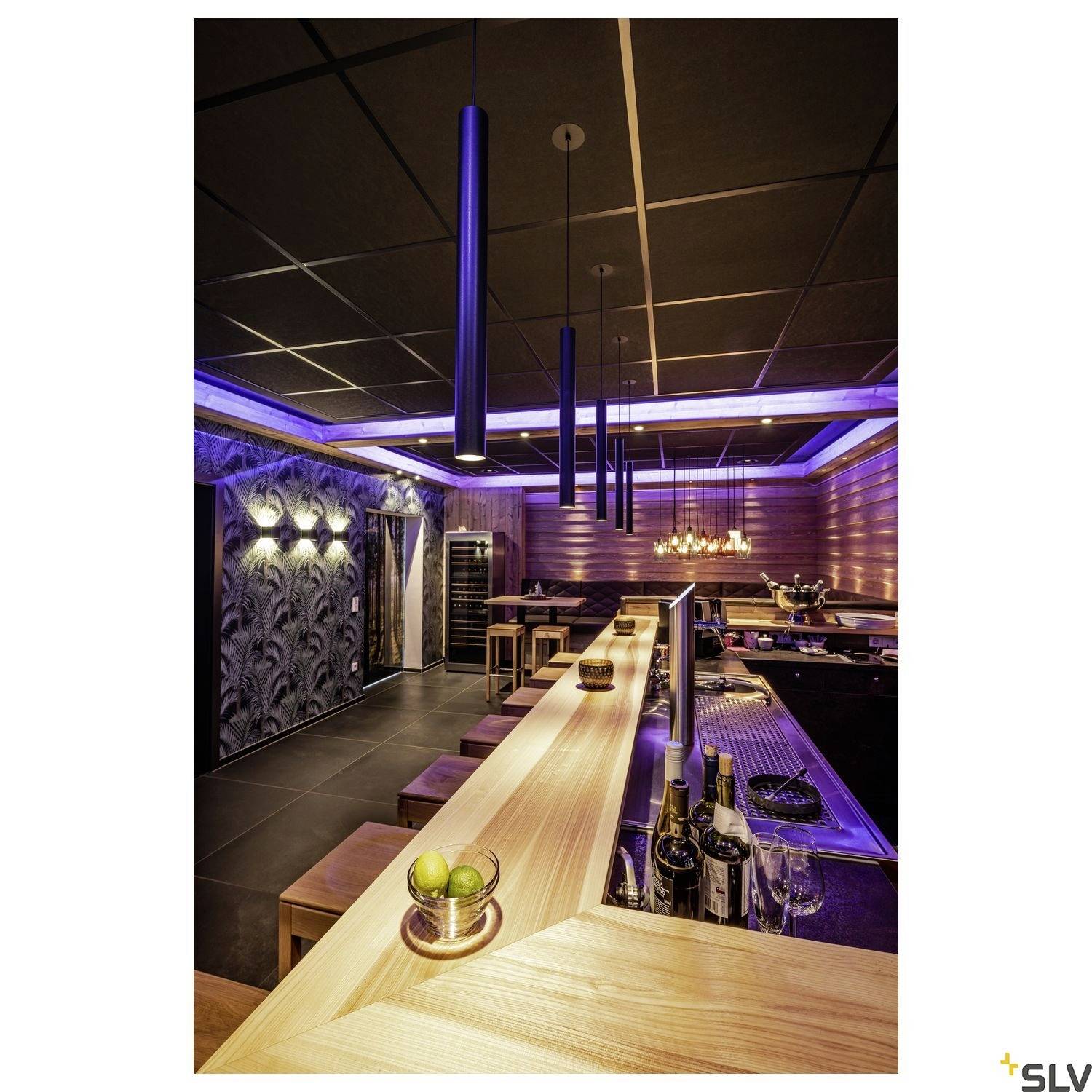 SLV FENDA 132660 Luminaria pendular E27 60 W Schwarz-7