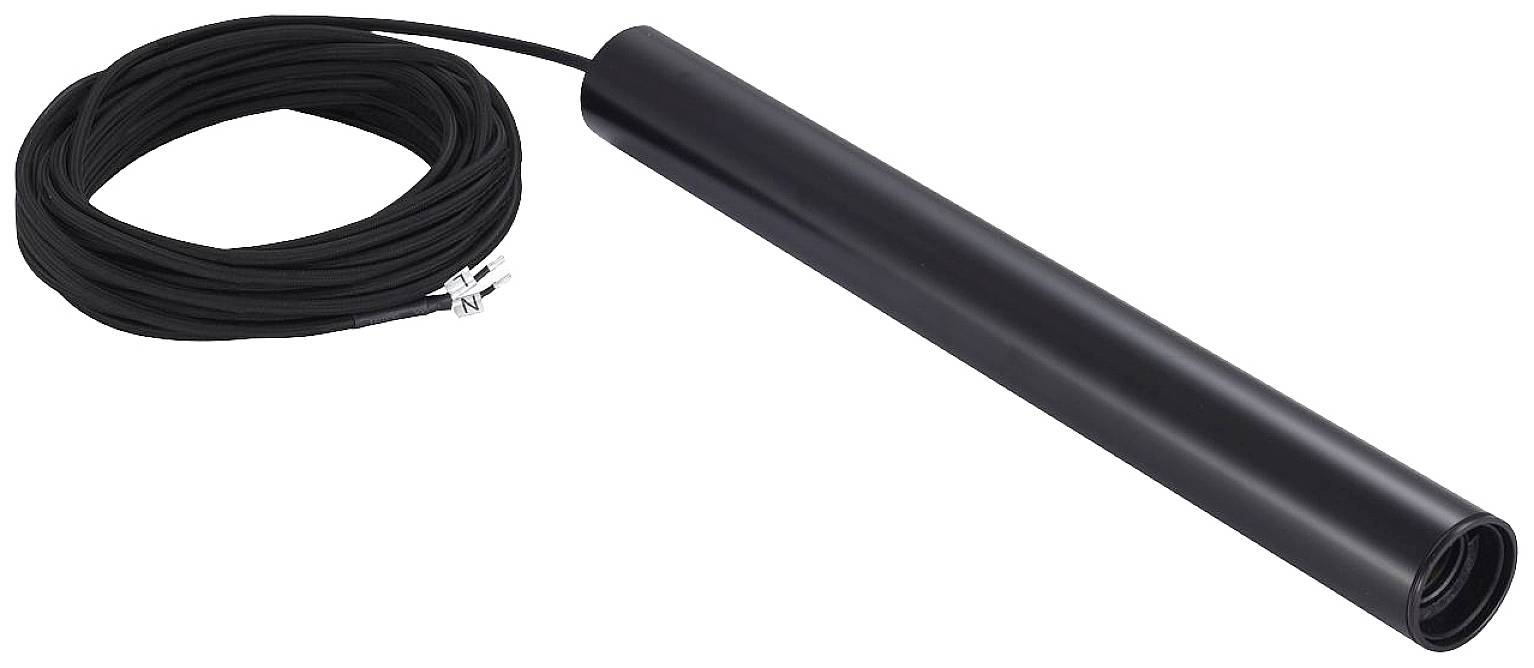 SLV FITU 1002558 Luminaria pendular E27 60 W Schwarz