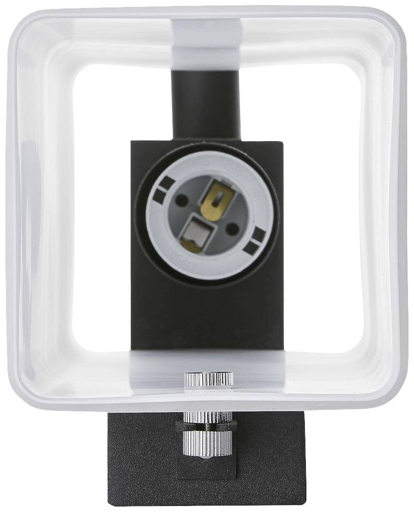 SLV QUADRASS SPOT 1003428 Apliques LED de pared E27 2 W LED Schwarz-3