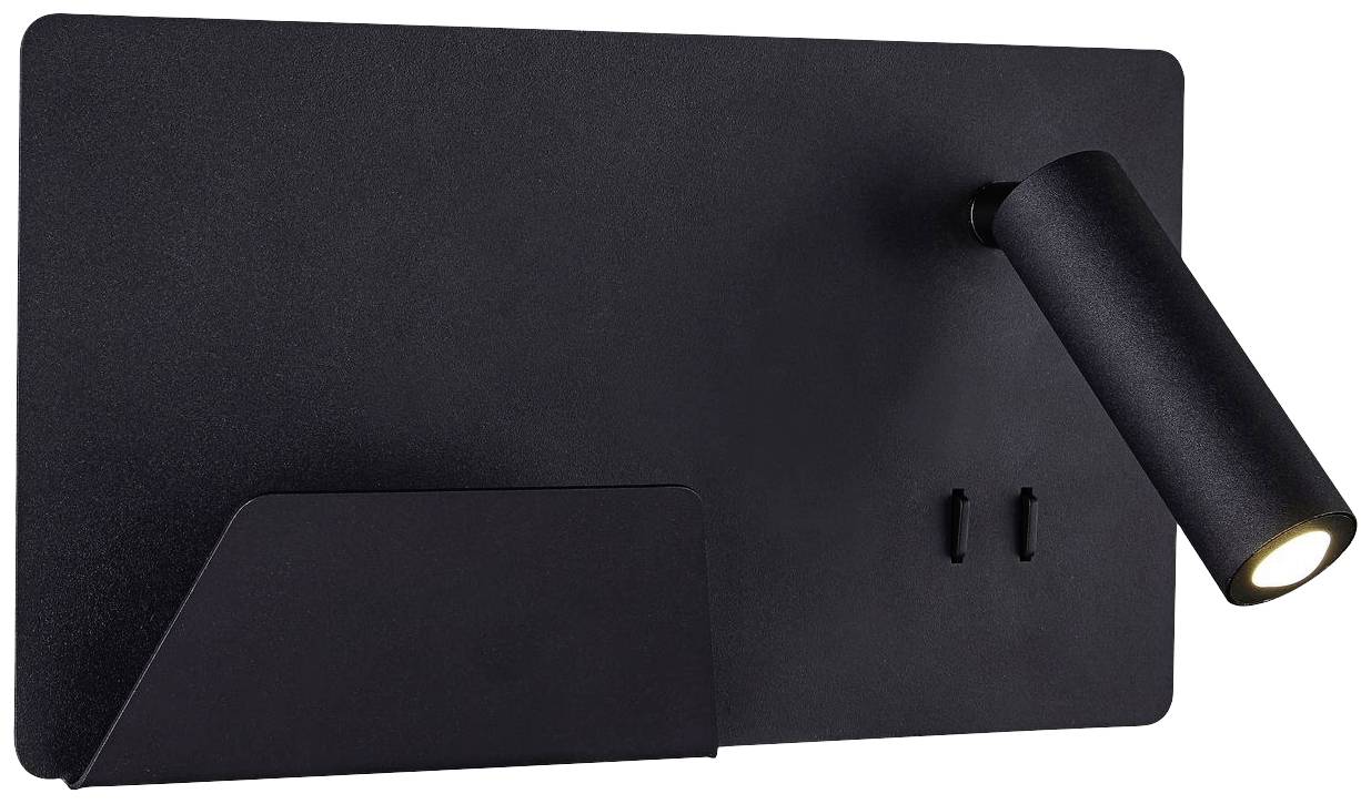 SLV SOMNILA SPOT 1003455 Apliques LED de pared LED instalado de forma fija 13 W LED Schwarz-0