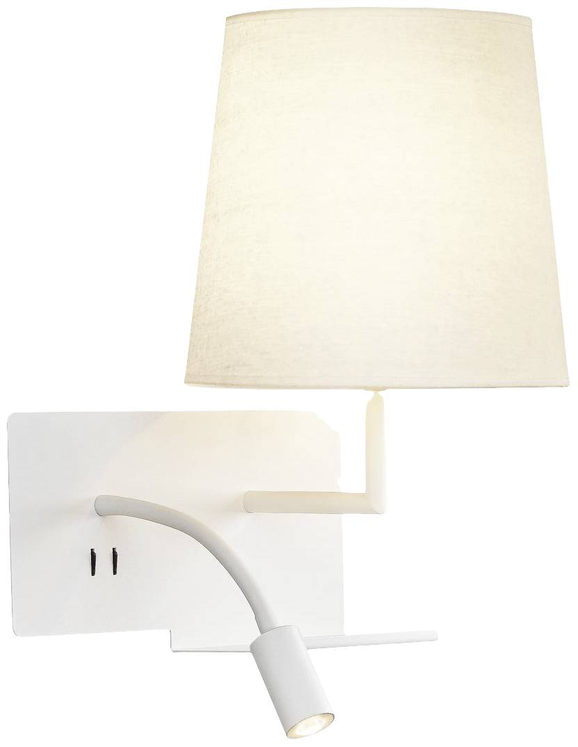 SLV SOMNILA FLEX 1003460 Apliques LED de pared LED instalado de forma fija 40 W LED Blanco