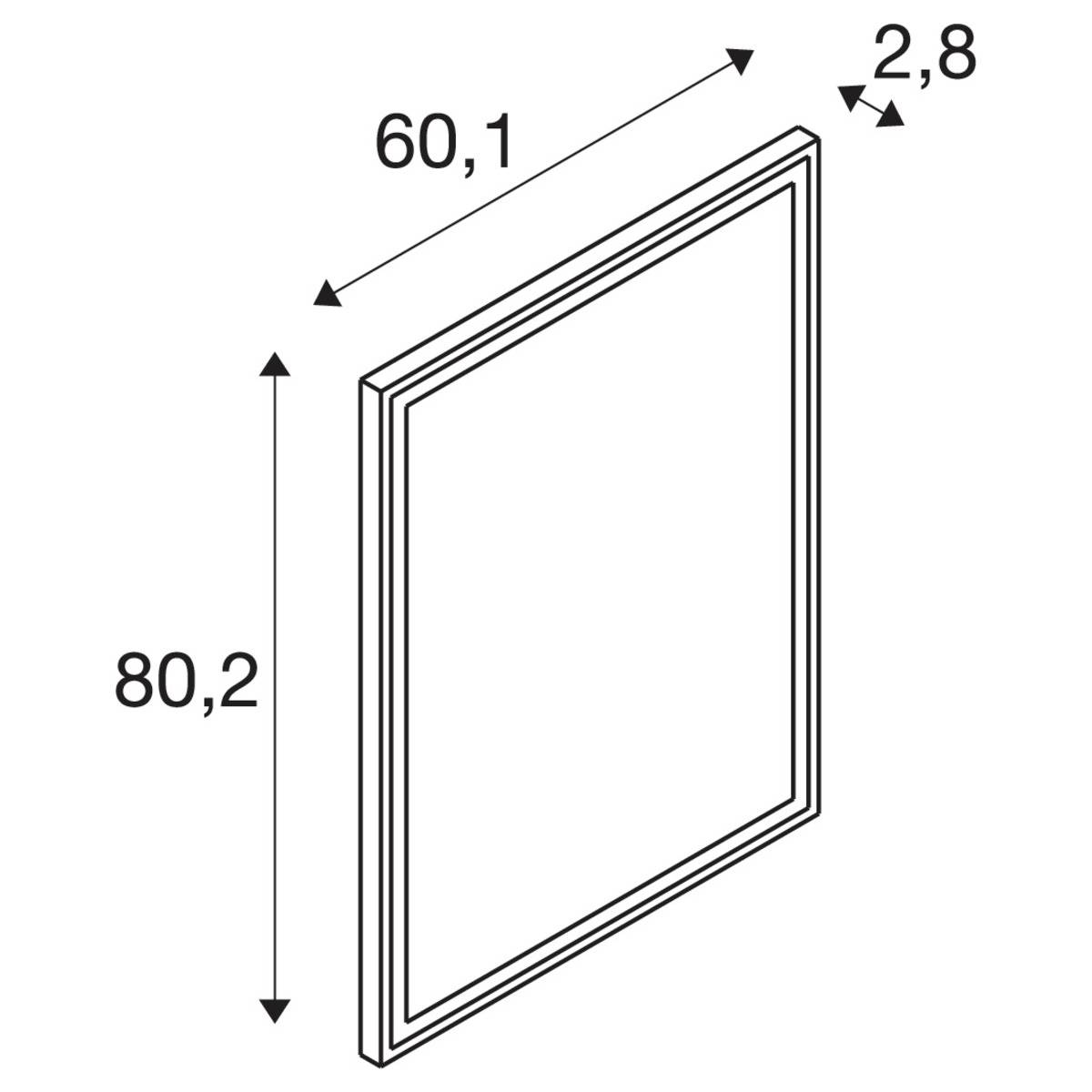 SLV TRUKKO 1004730 Apliques LED de pared LED instalado de forma fija 25 W LED Plata-4
