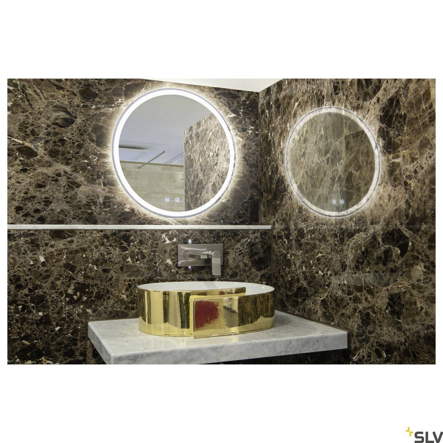 SLV TRUKKO 1004731 Apliques LED de pared LED instalado de forma fija 25 W LED Plata-4