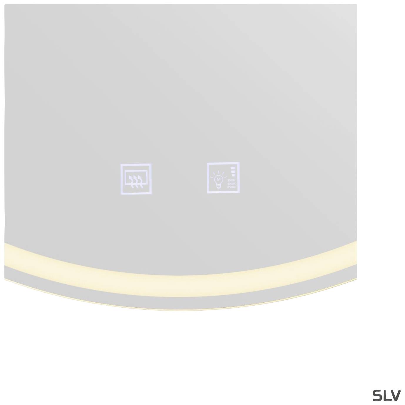 SLV TRUKKO 1004731 Apliques LED de pared LED instalado de forma fija 25 W LED Plata-3