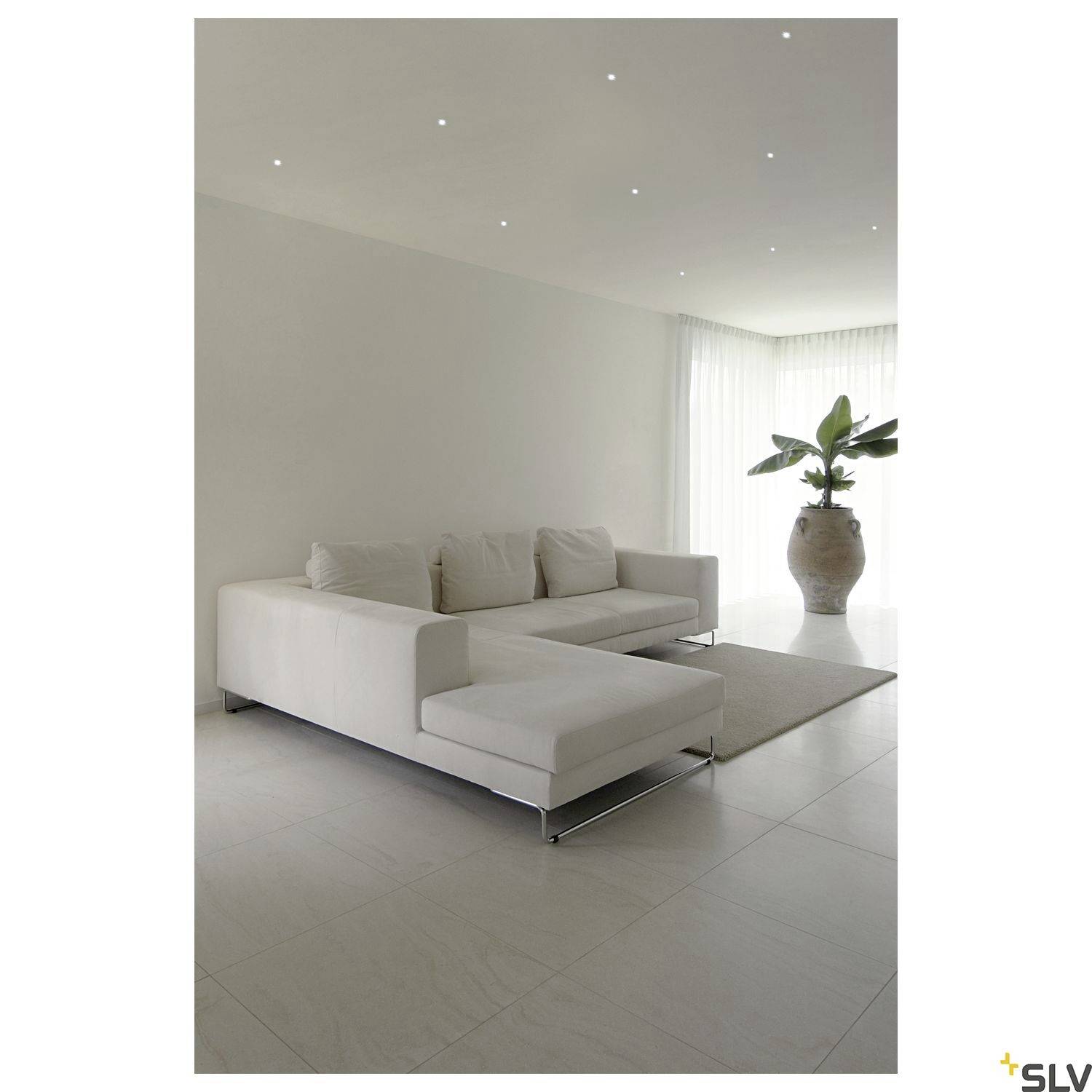 SLV HORN MINI 1000914 Apliques LED de pared LED instalado de forma fija 1.2 W LED Blanco-3