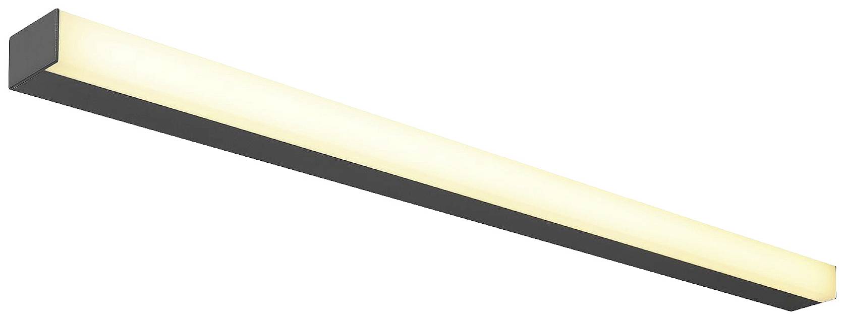 SLV SIGHT 115 1001286 Apliques LED de pared LED instalado de forma fija 38 W LED Schwarz