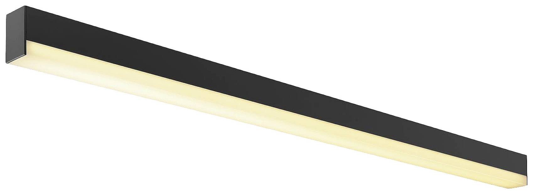 SLV SIGHT 115 1001286 Apliques LED de pared LED instalado de forma fija 38 W LED Schwarz-1