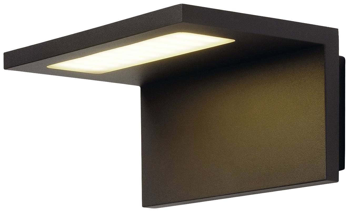 SLV ANGOLUX 231355 Apliques LED de pared para exteriores LED LED instalado de forma fija 6.8 W Antracita-0
