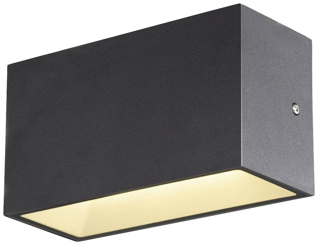 SLV SITRA M 1005151 Apliques LED de pared para exteriores LED instalado de forma fija 14 W Antracita