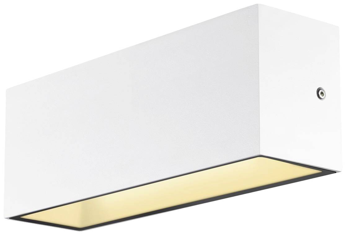 SLV SITRA L 1005156 Apliques LED de pared para exteriores LED LED instalado de forma fija 24 W Blanco