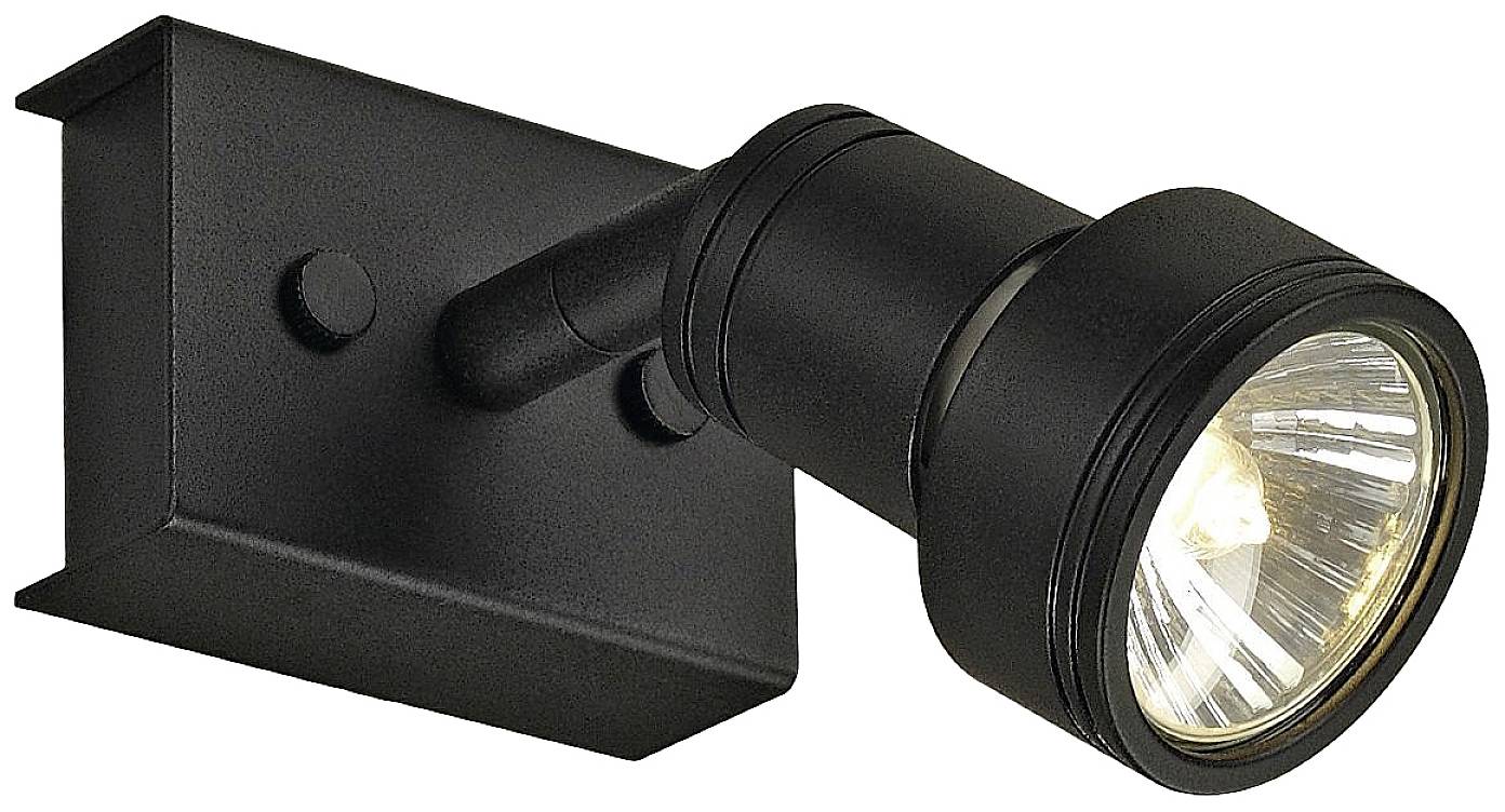 SLV PURI 147360 Apliques de pared GU10 50 W Schwarz-2