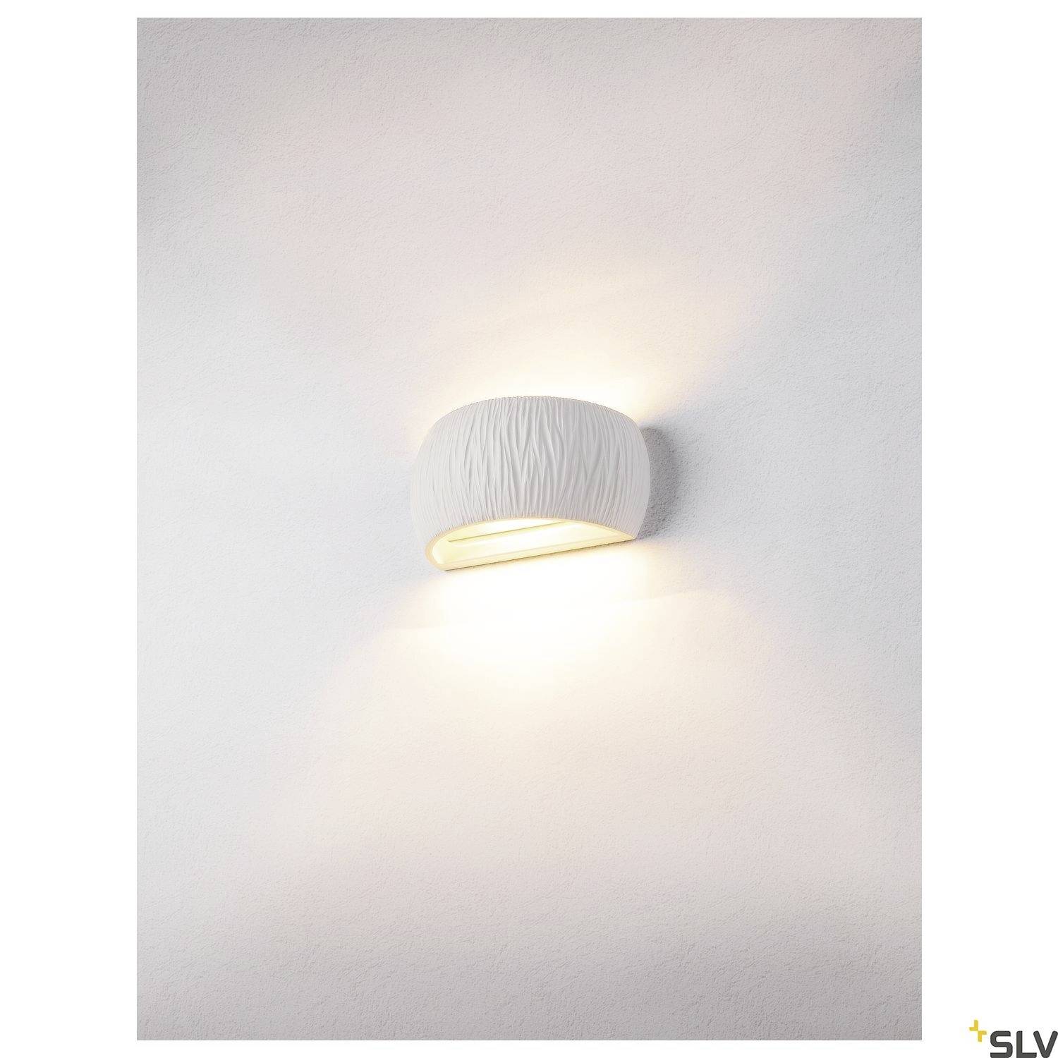 SLV PLASTRA 1004732 Apliques de pared R7s 20 W Blanco-5
