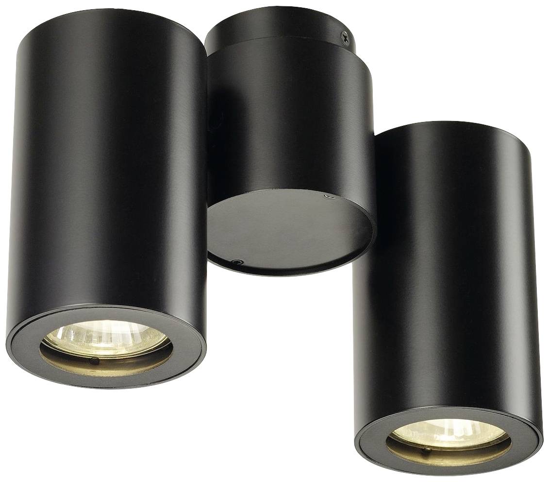 SLV ENOLA B 151830 Apliques de pared GU10 50 W Schwarz