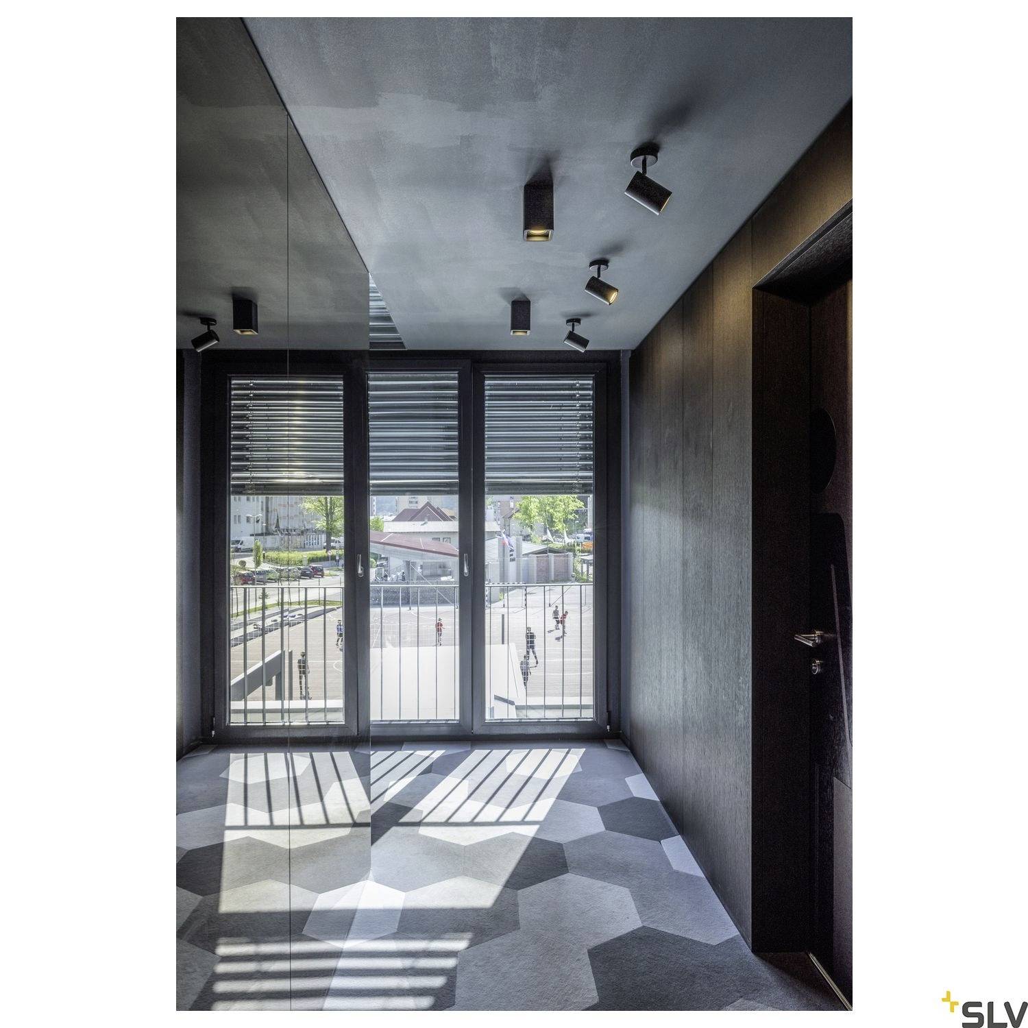 SLV ENOLA B 152010 Apliques de pared GU10 50 W Schwarz-4