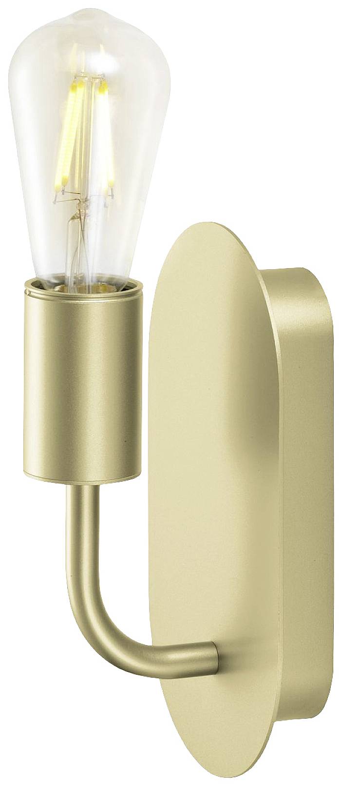 SLV FITU 1002149 Apliques de pared E27 24 W Gold