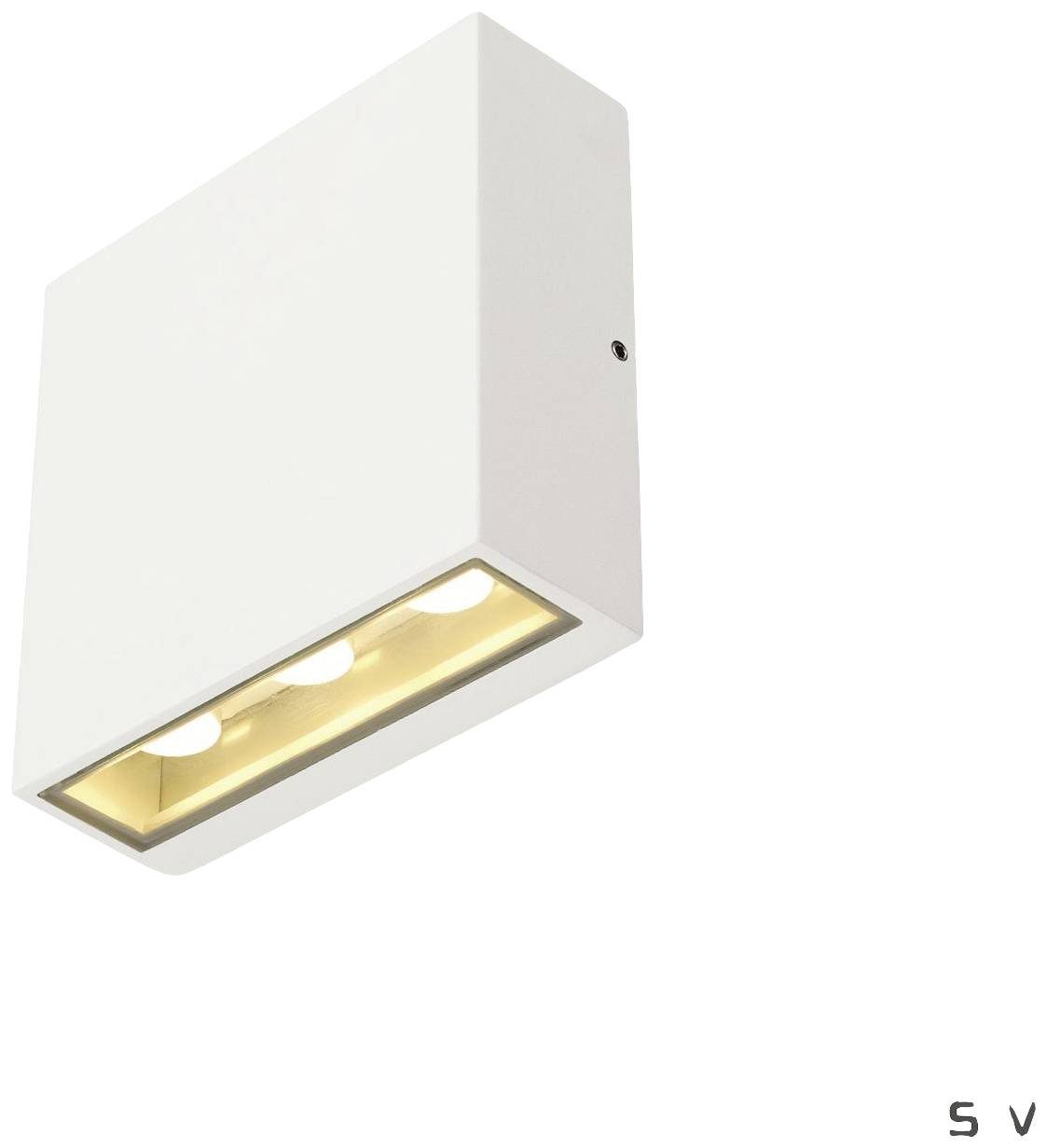 SLV BIG QUAD UP/DOWN 1005125 Apliques de pared LED instalado de forma fija 8.2 W LED Blanco-0