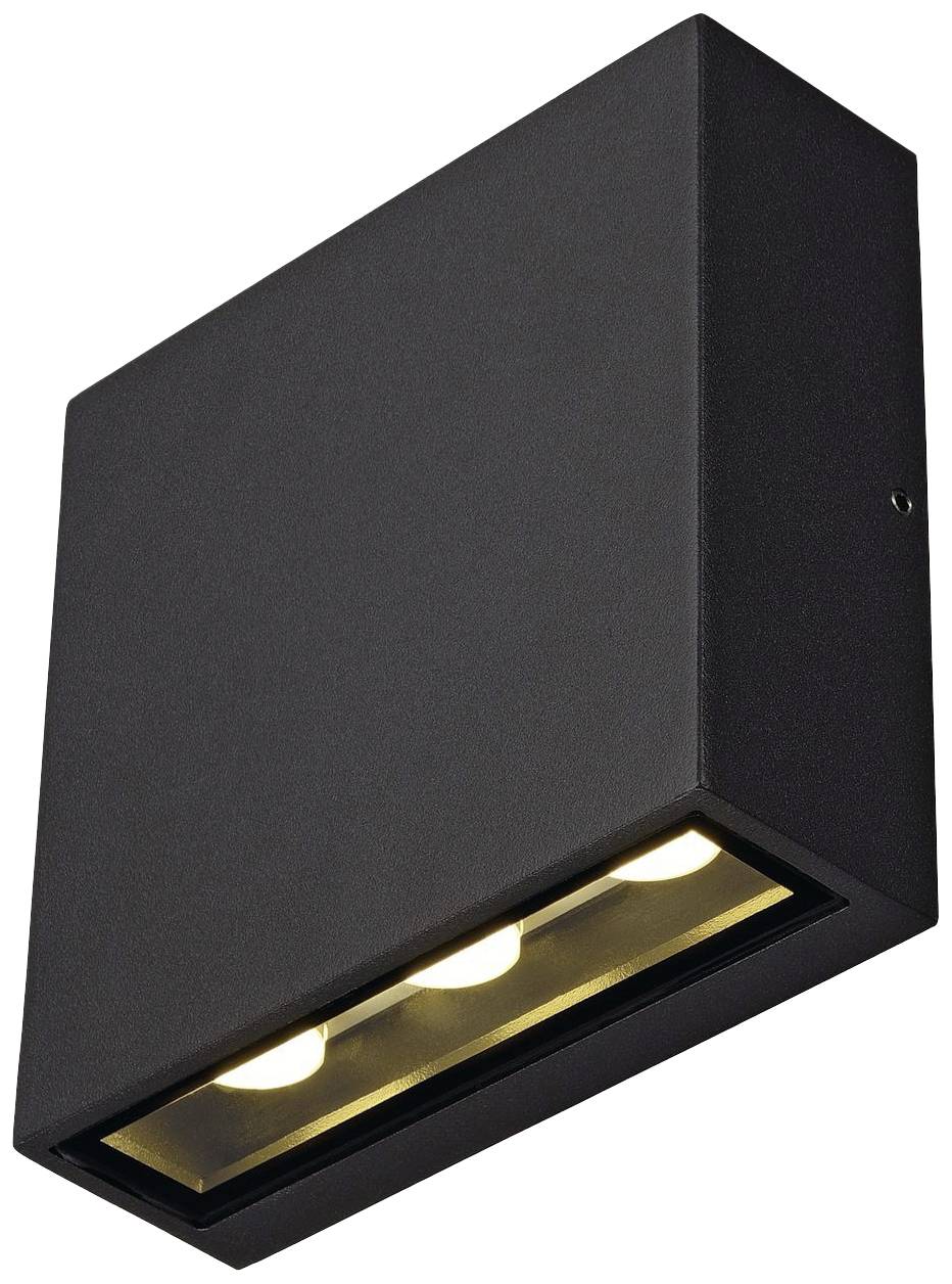 SLV BIG QUAD UP/DOWN 1005126 Apliques de pared LED instalado de forma fija 8.2 W LED Antracita-0