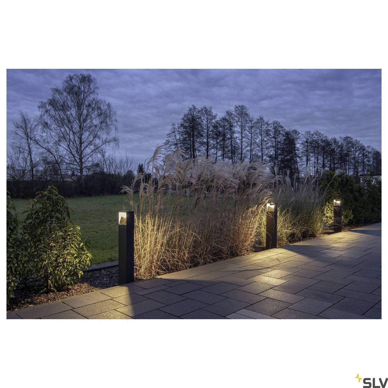 SLV 232125 LOGS 70 Lámpara LED de pie para exteriores LED LED instalado de forma fija Antracita-2